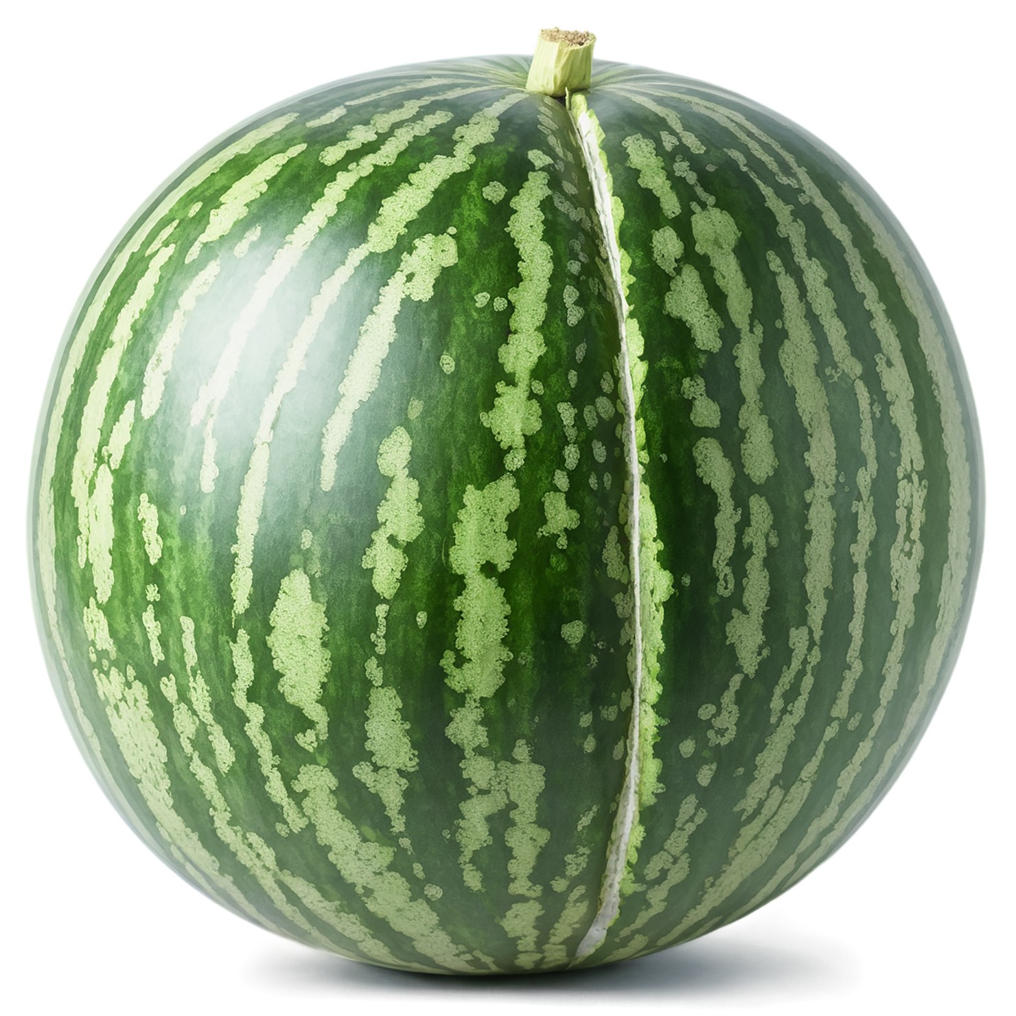 Watermelon fruit isolated on transparent background #1854