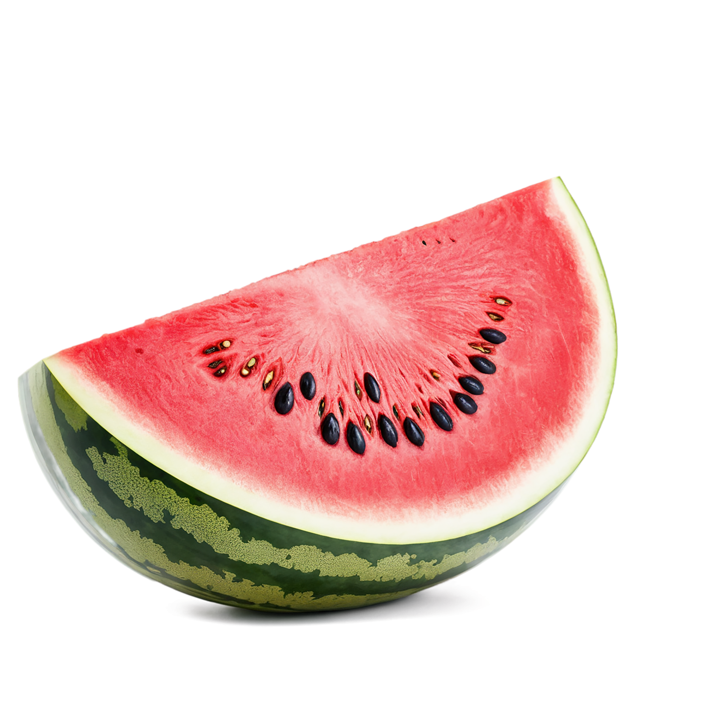 Watermelon fruit isolated on transparent background #1857