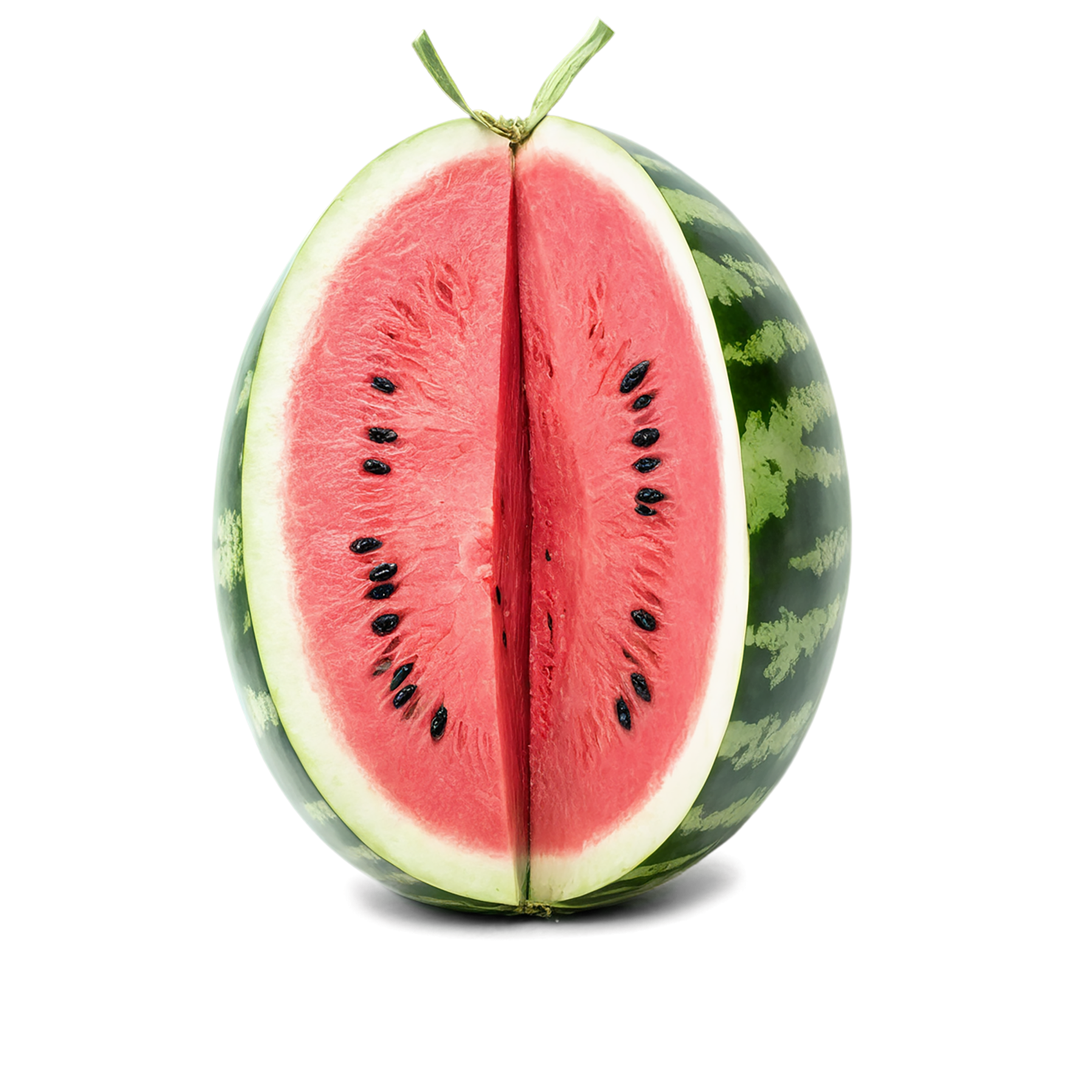 Watermelon fruit isolated on transparent background #1859