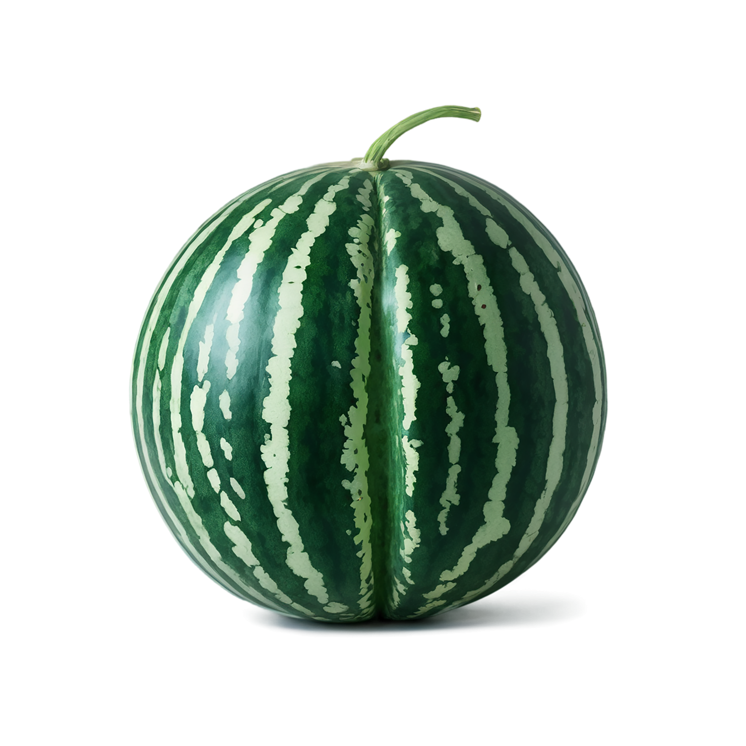 Watermelon fruit isolated on transparent background #1860