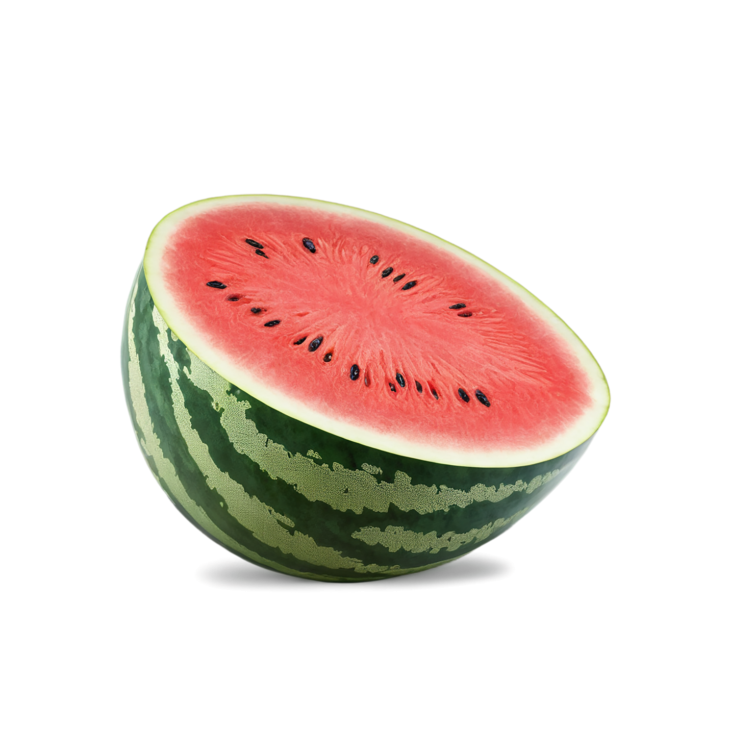 Watermelon fruit isolated on transparent background #1865