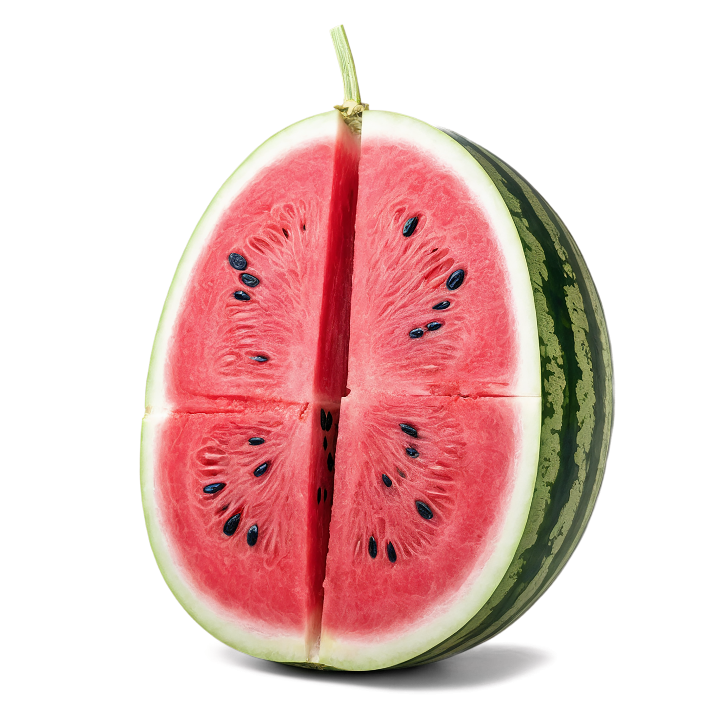 Watermelon fruit isolated on transparent background #1871