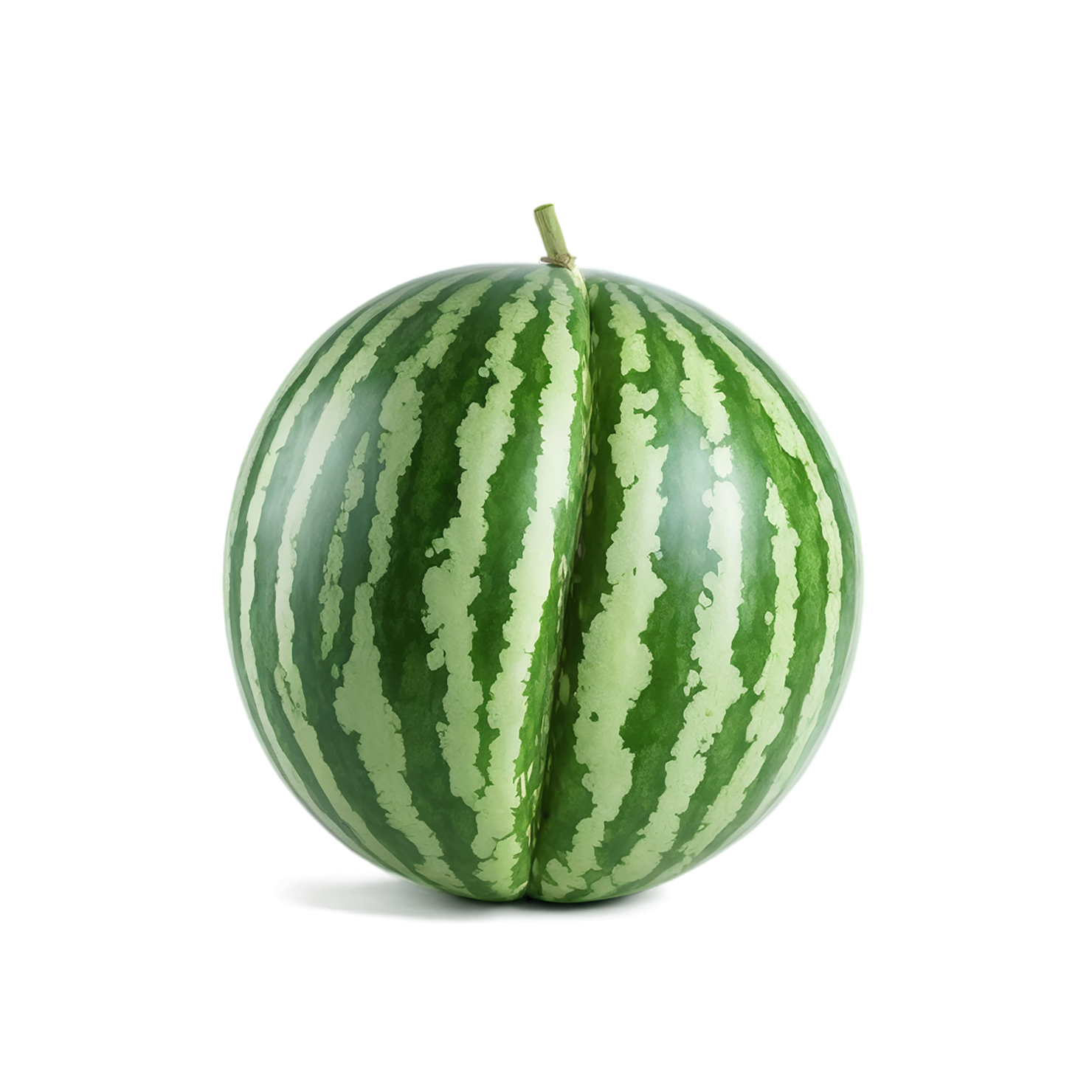 Watermelon fruit isolated on transparent background #1872