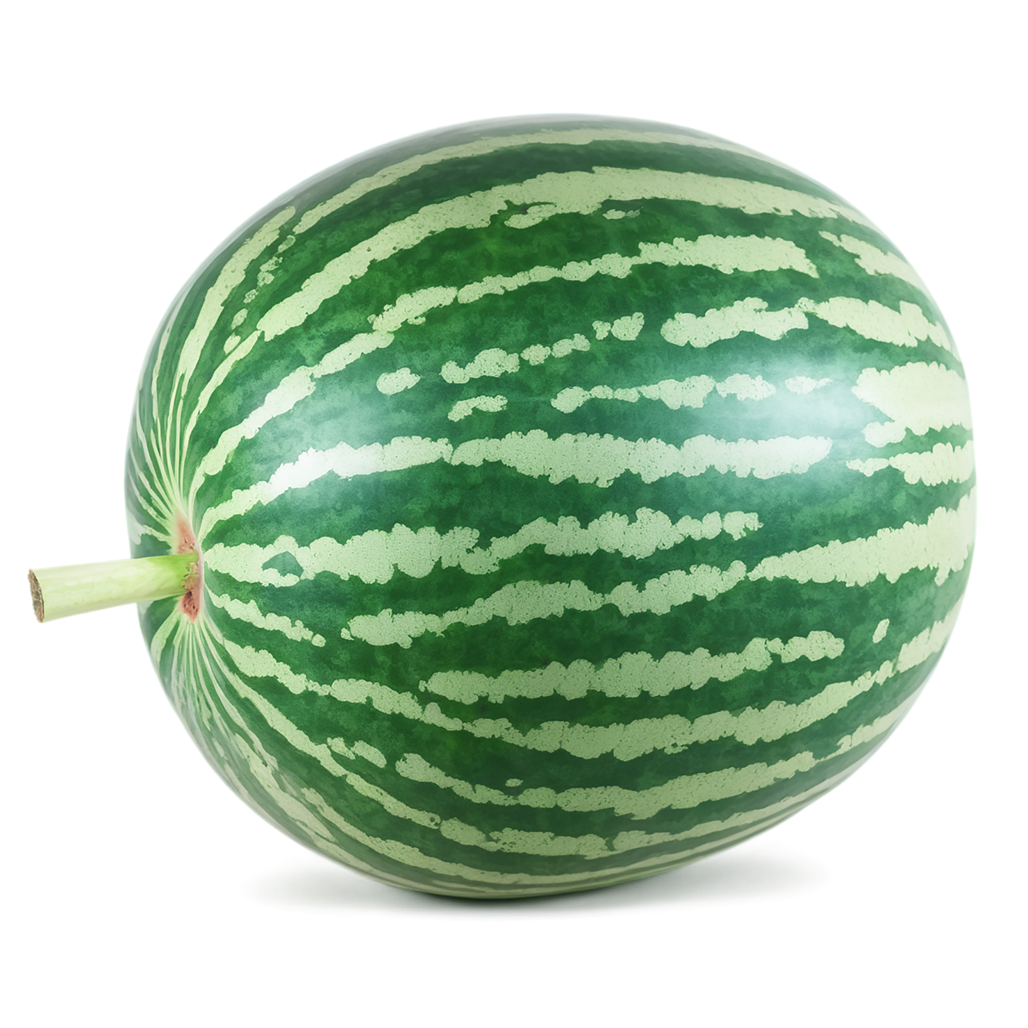 Watermelon fruit isolated on transparent background #1873