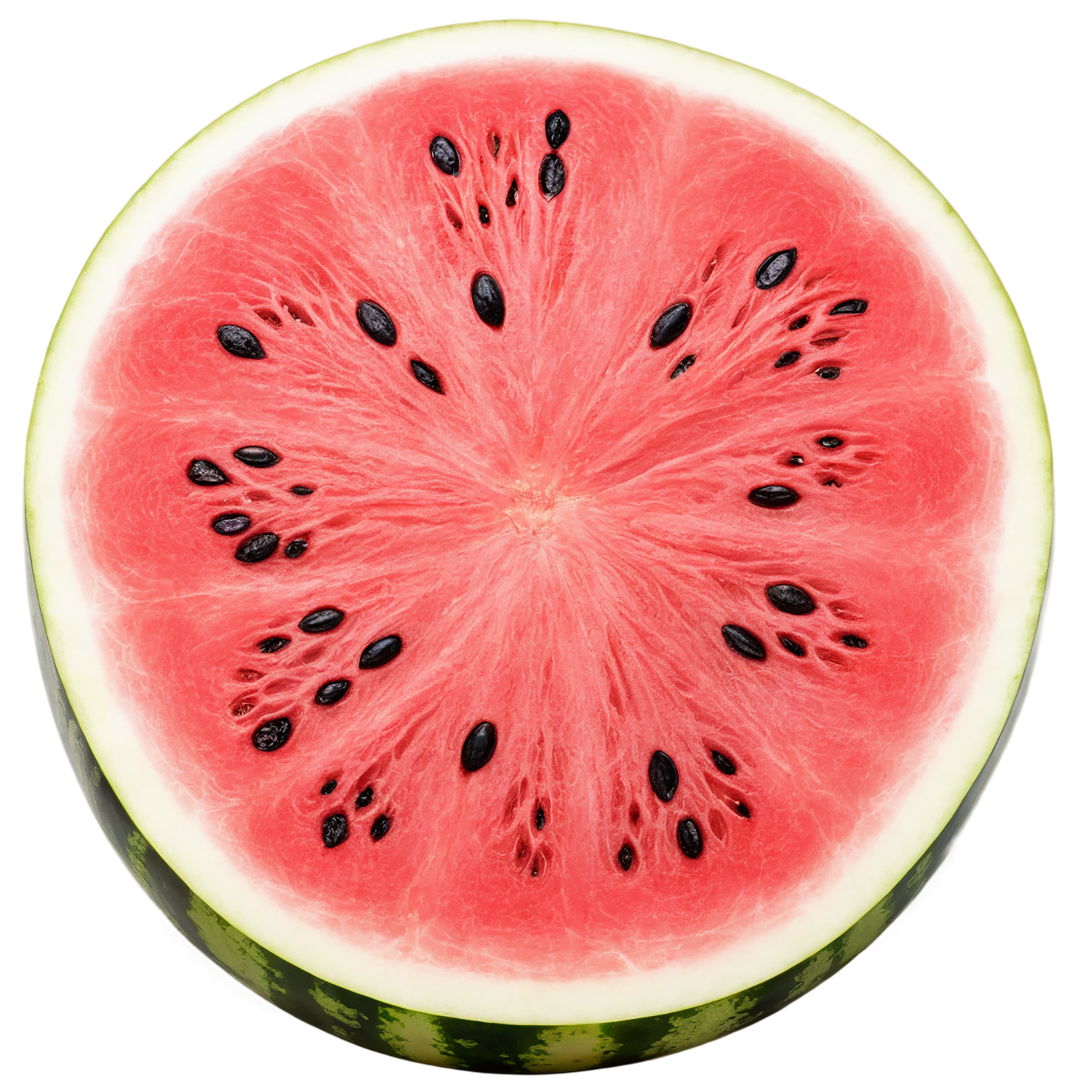 Watermelon fruit isolated on transparent background #1875