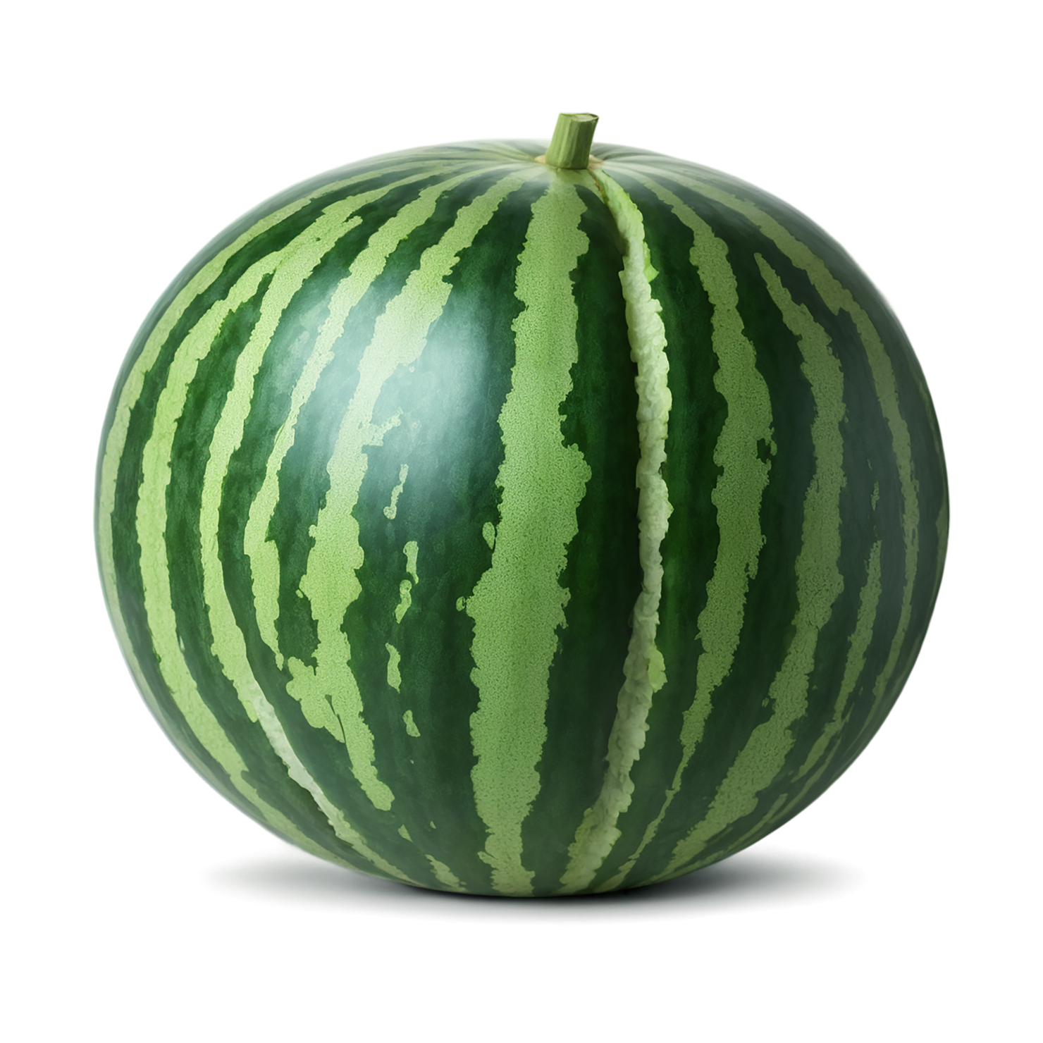 Watermelon fruit isolated on transparent background #1878