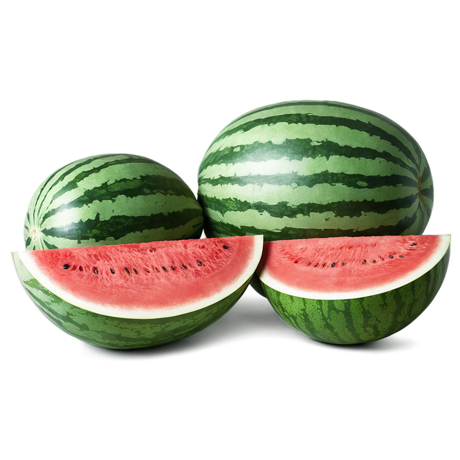 Watermelon fruit isolated on transparent background #1880