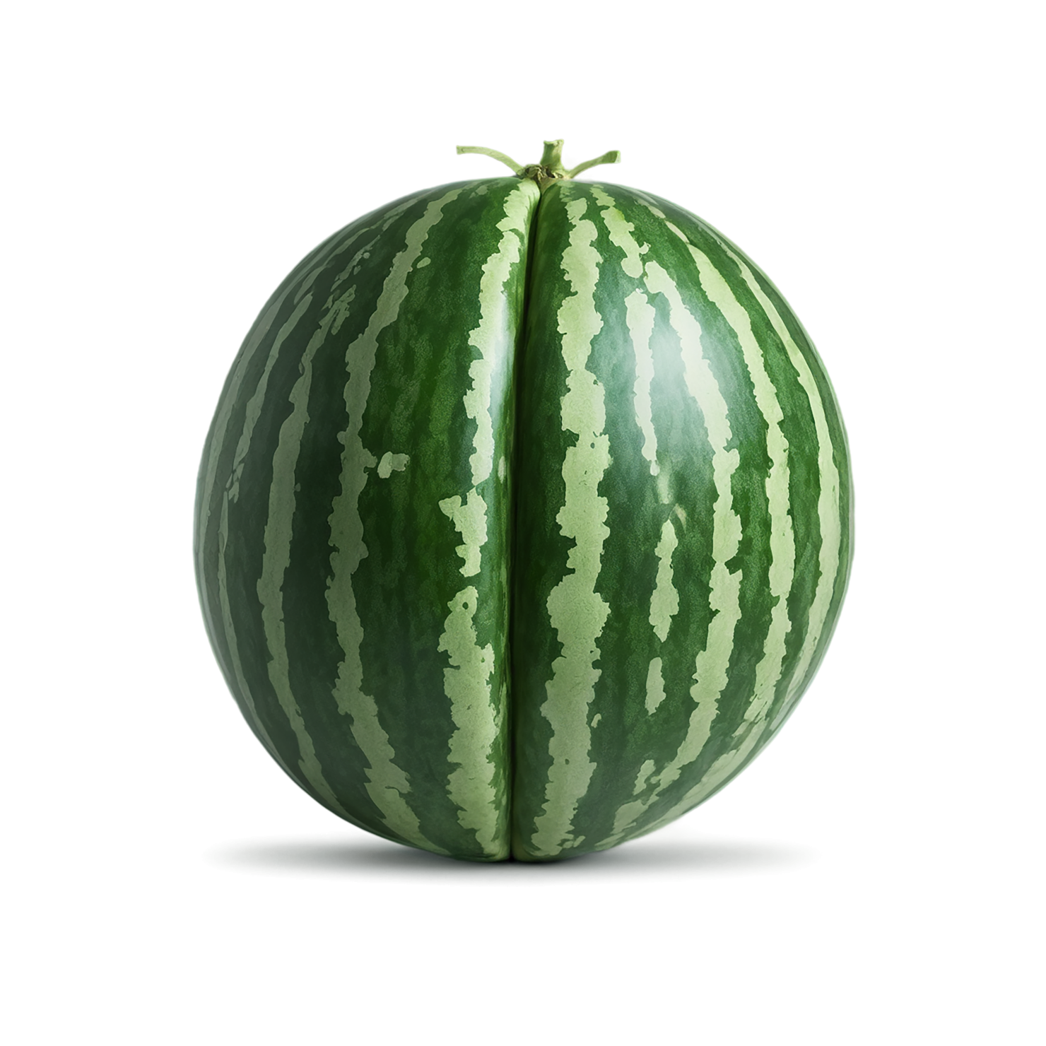 Watermelon fruit isolated on transparent background #1882