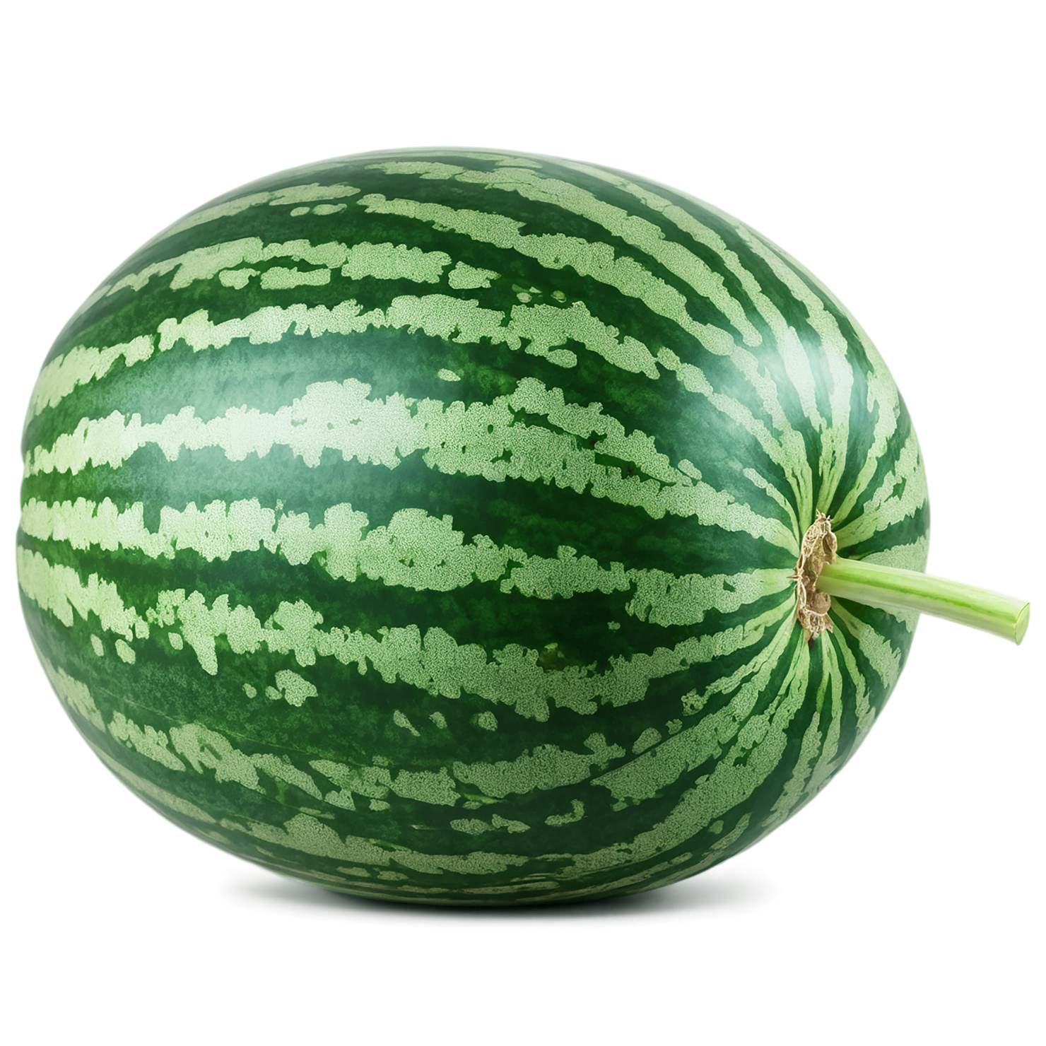 Watermelon fruit isolated on transparent background #1883