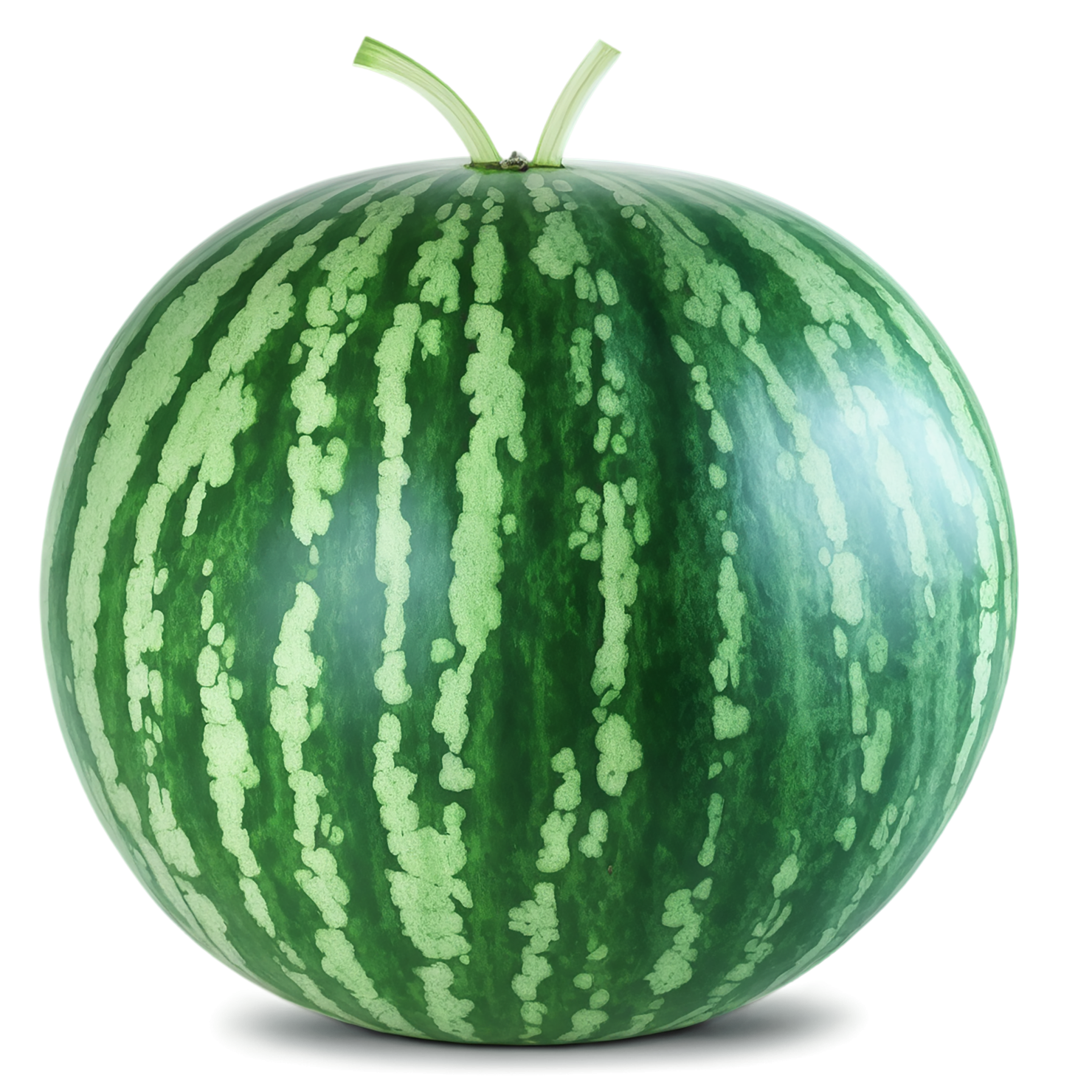 Watermelon fruit isolated on transparent background #1884
