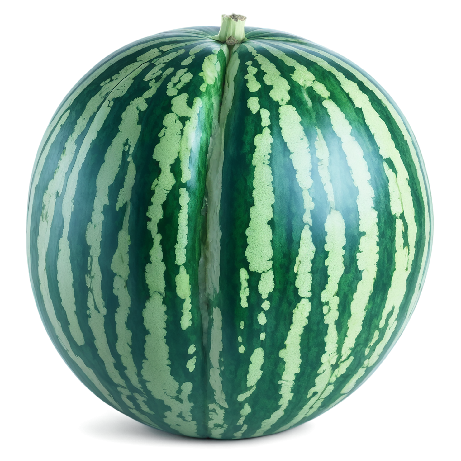 Watermelon fruit isolated on transparent background #1891