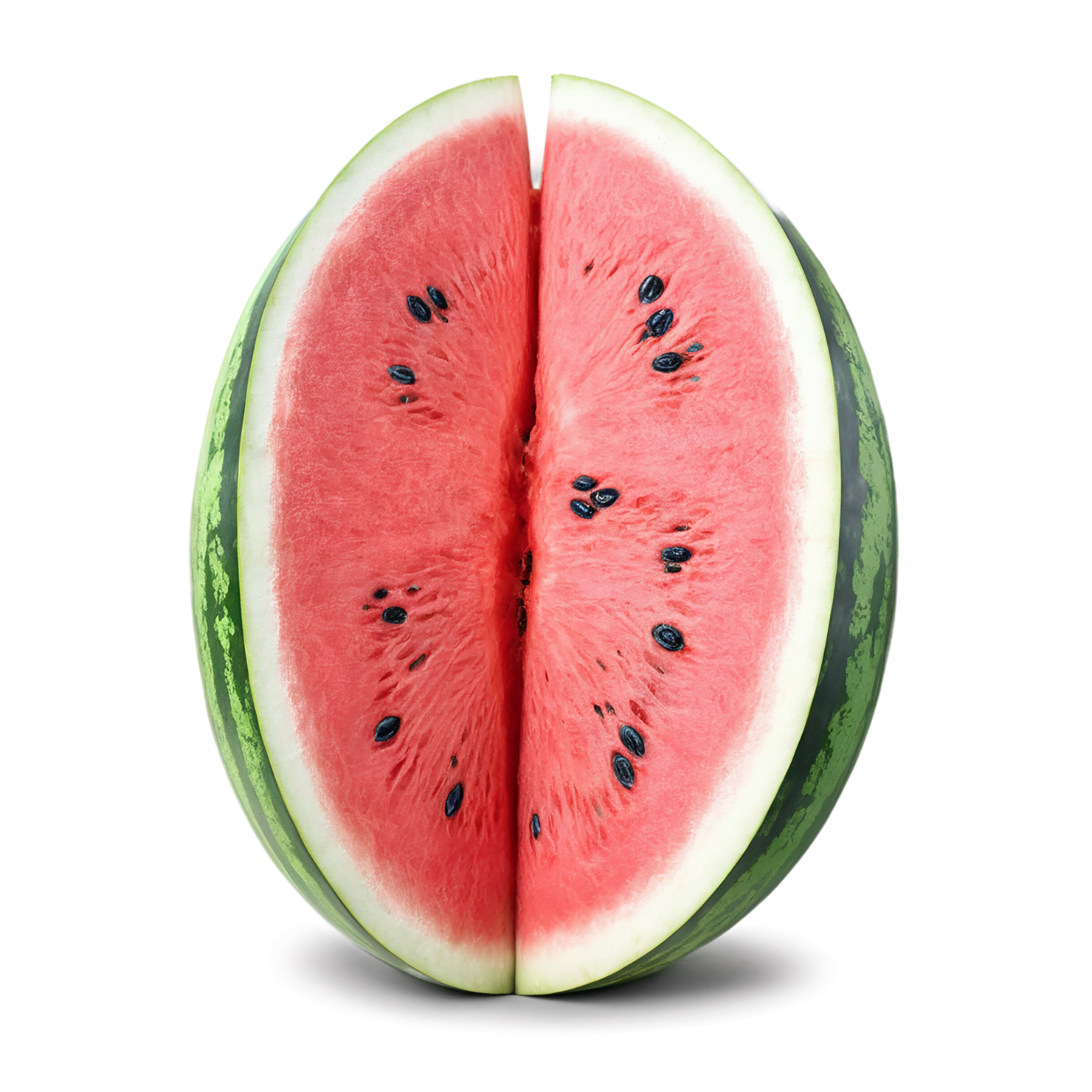 Watermelon fruit isolated on transparent background #1895