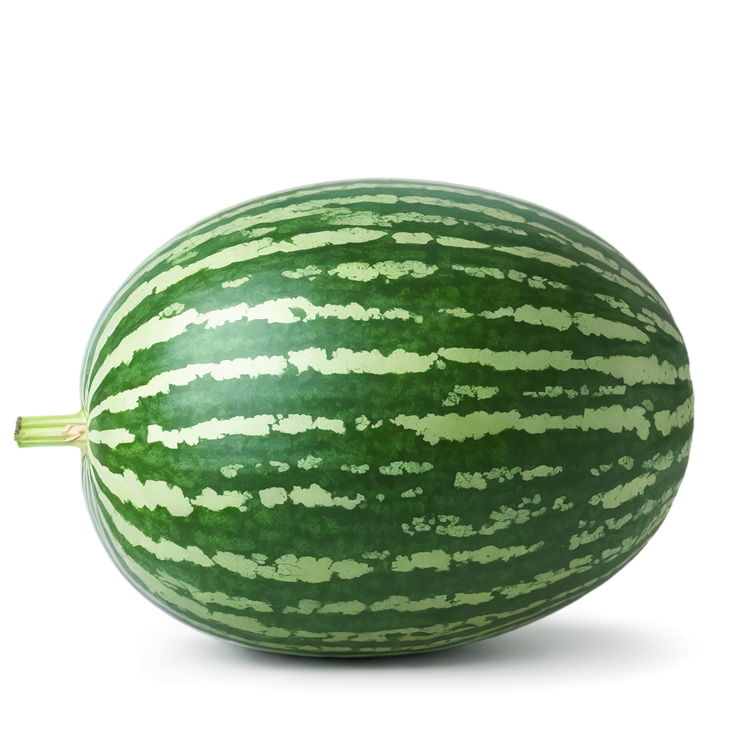 Watermelon fruit isolated on transparent background #1897