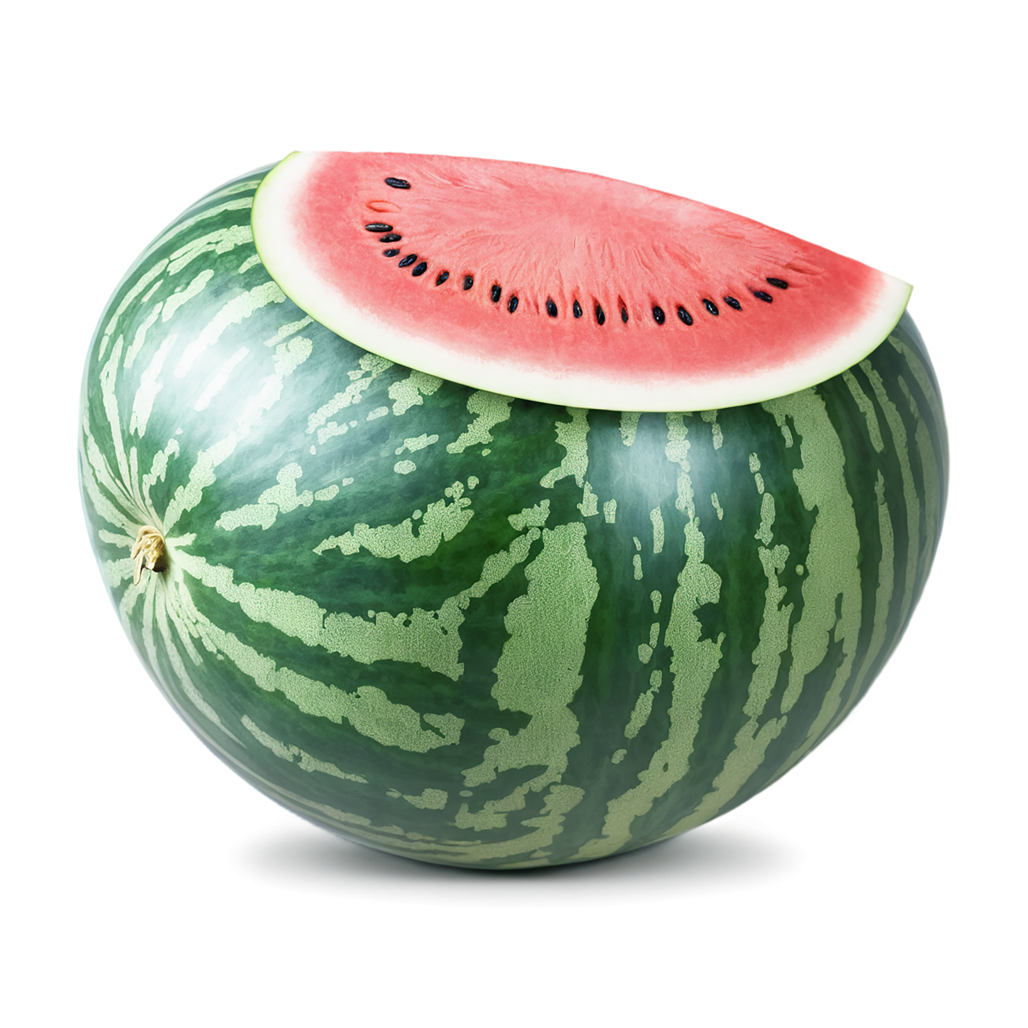 Watermelon fruit isolated on transparent background #1899