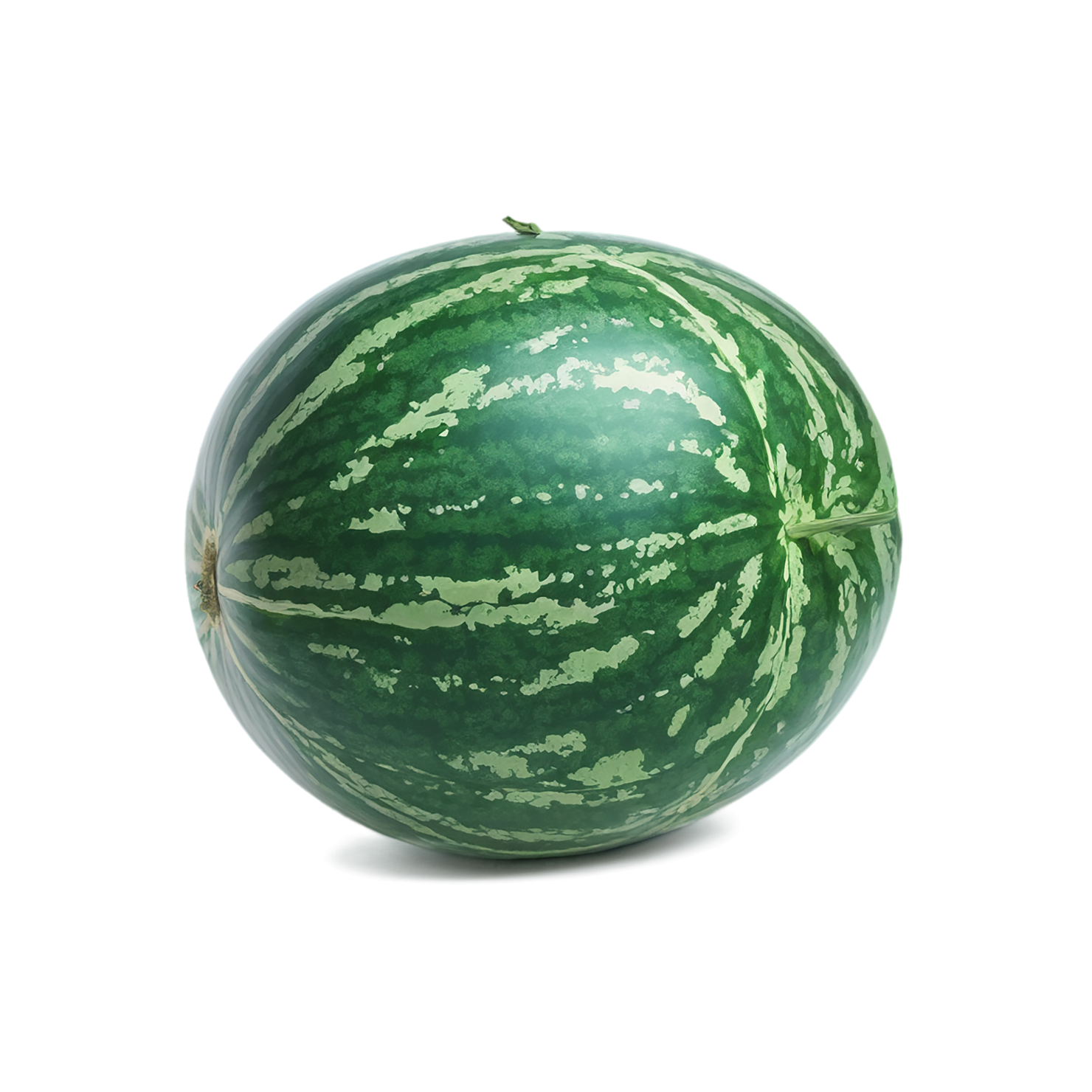 Watermelon fruit isolated on transparent background #1901