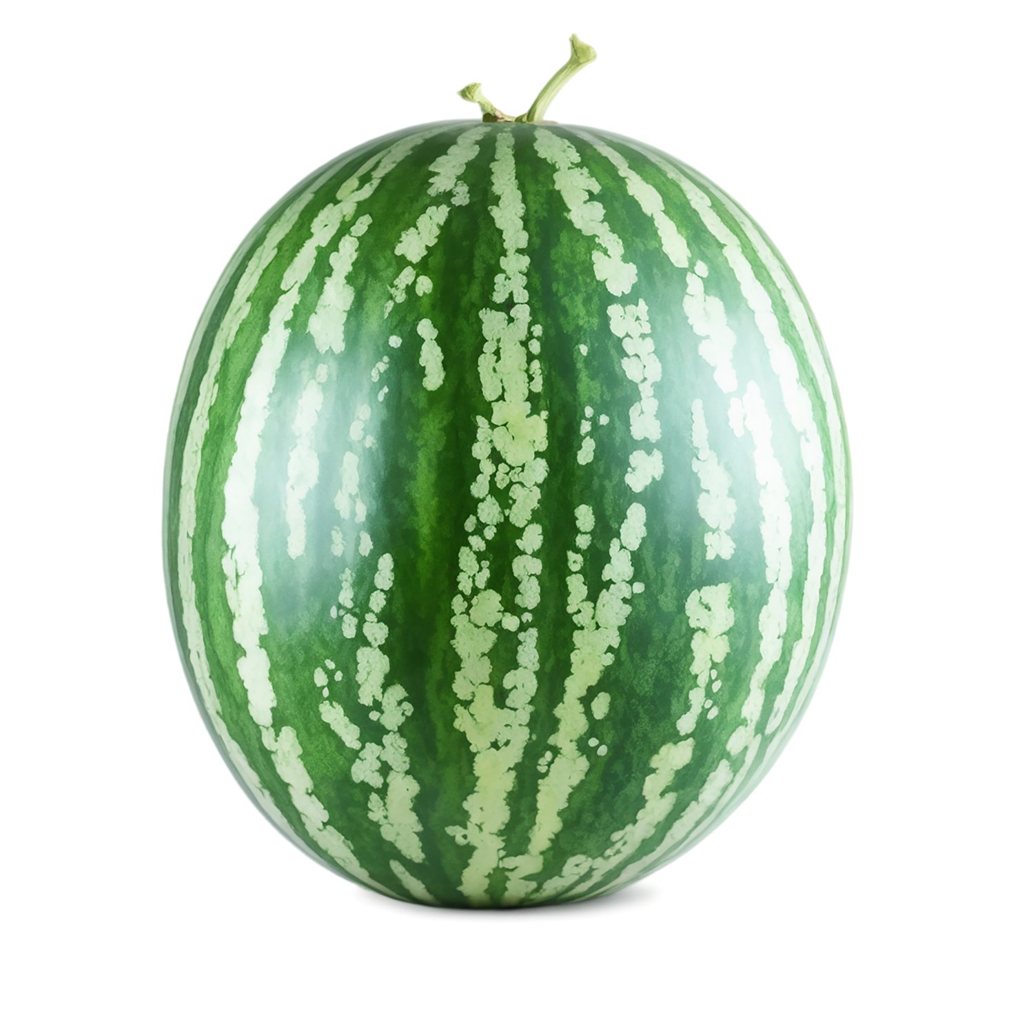 Watermelon fruit isolated on transparent background #1904