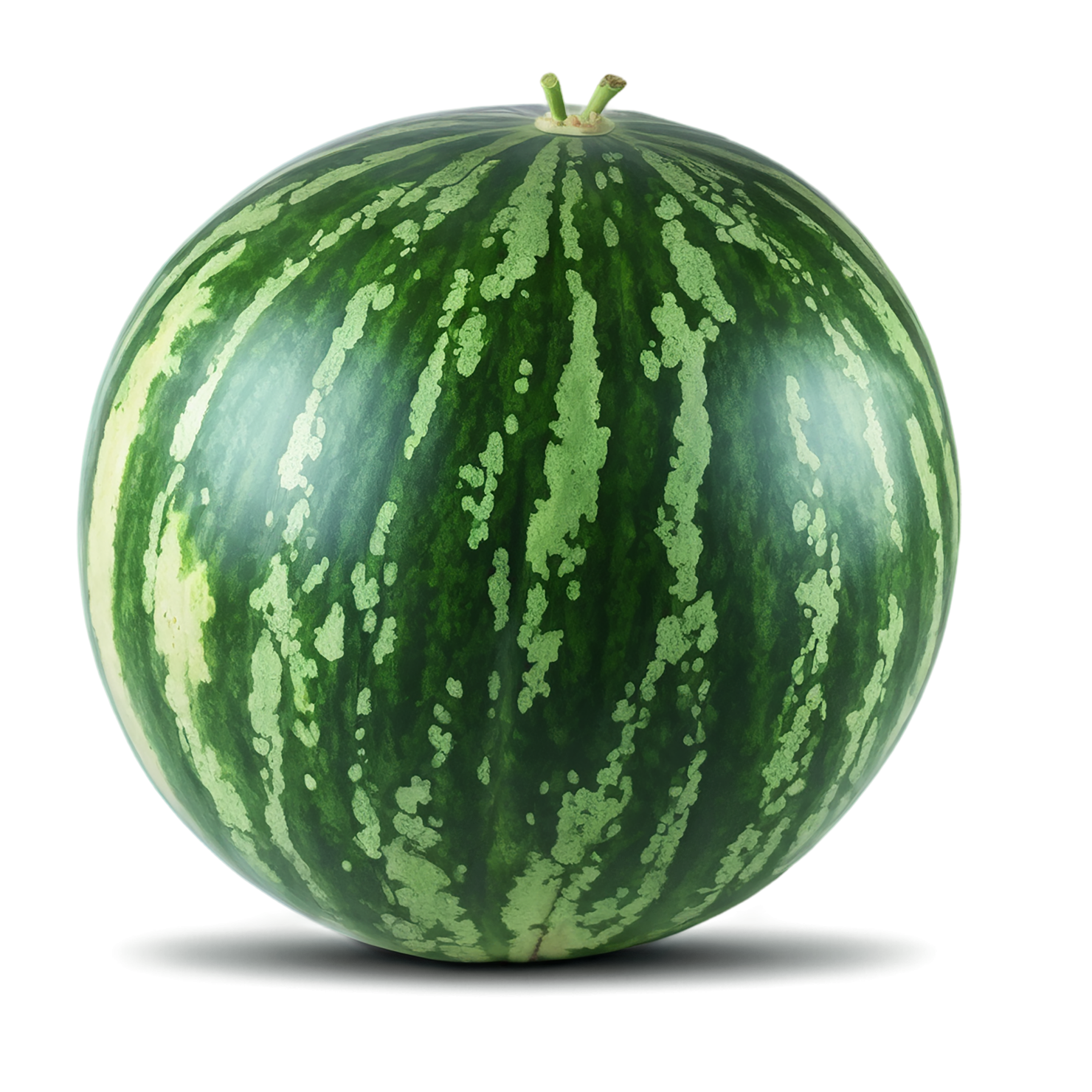 Watermelon fruit isolated on transparent background #1912