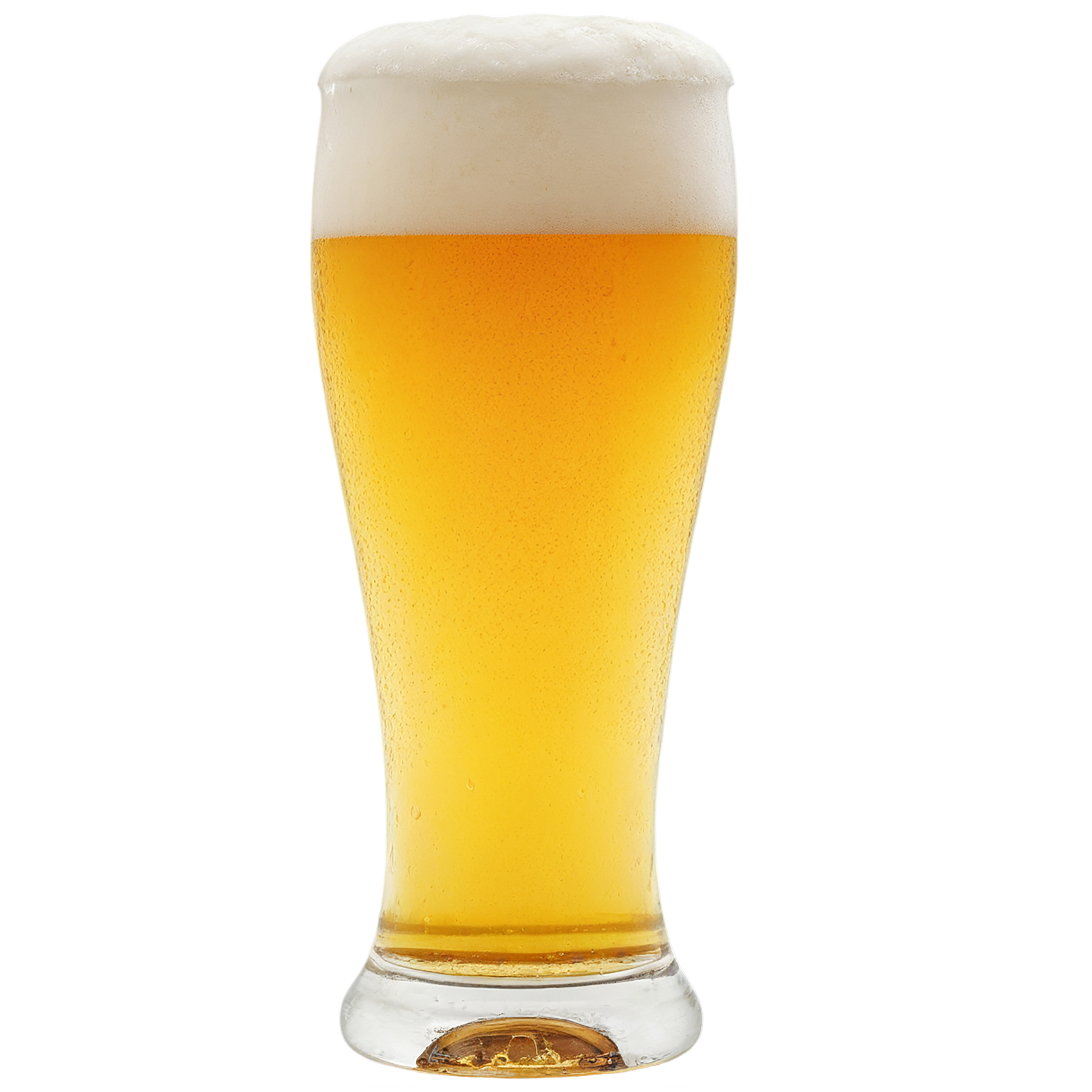 A glass of beer isolated on transparent background #1952