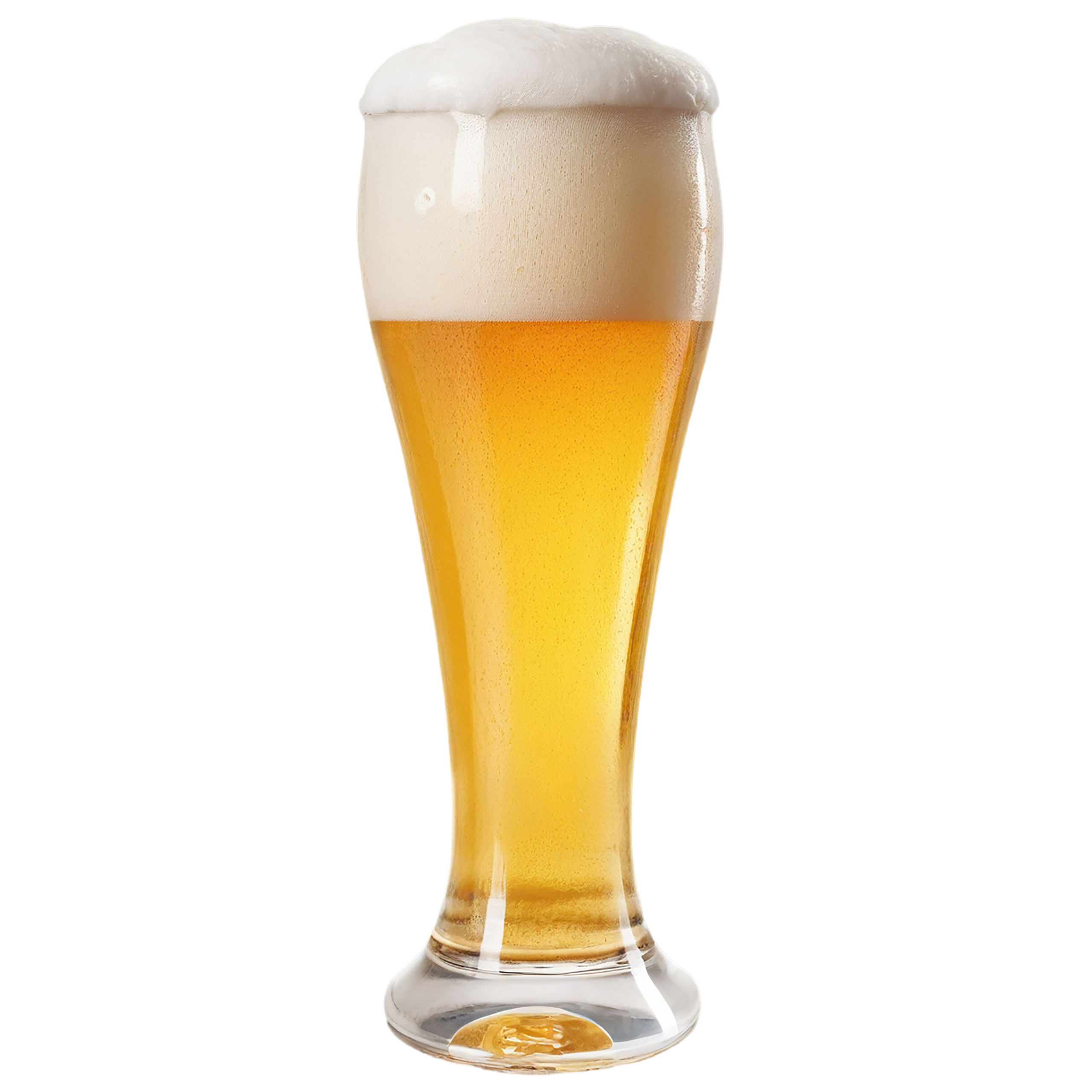 A glass of beer isolated on transparent background #1966