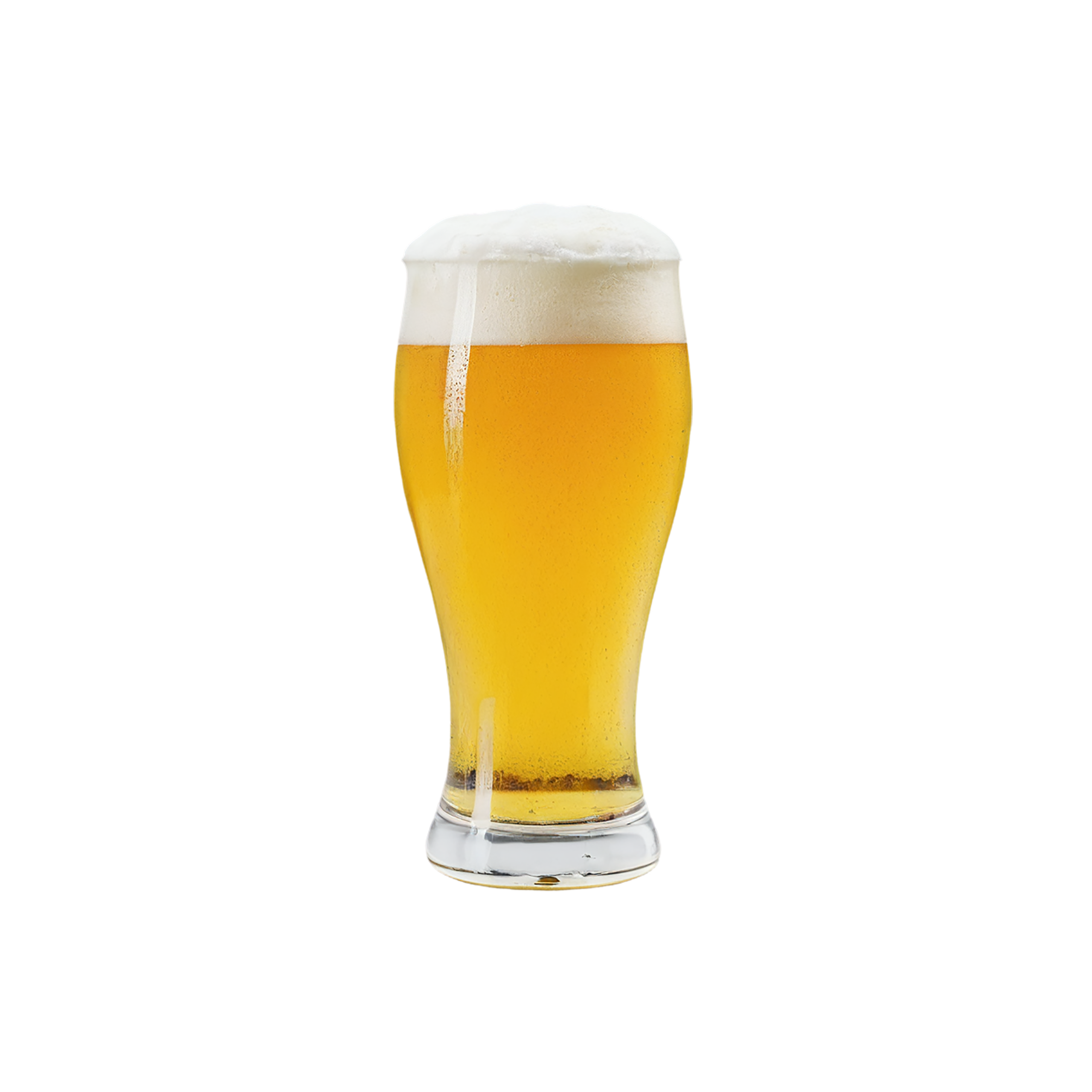 A glass of beer isolated on transparent background #1968