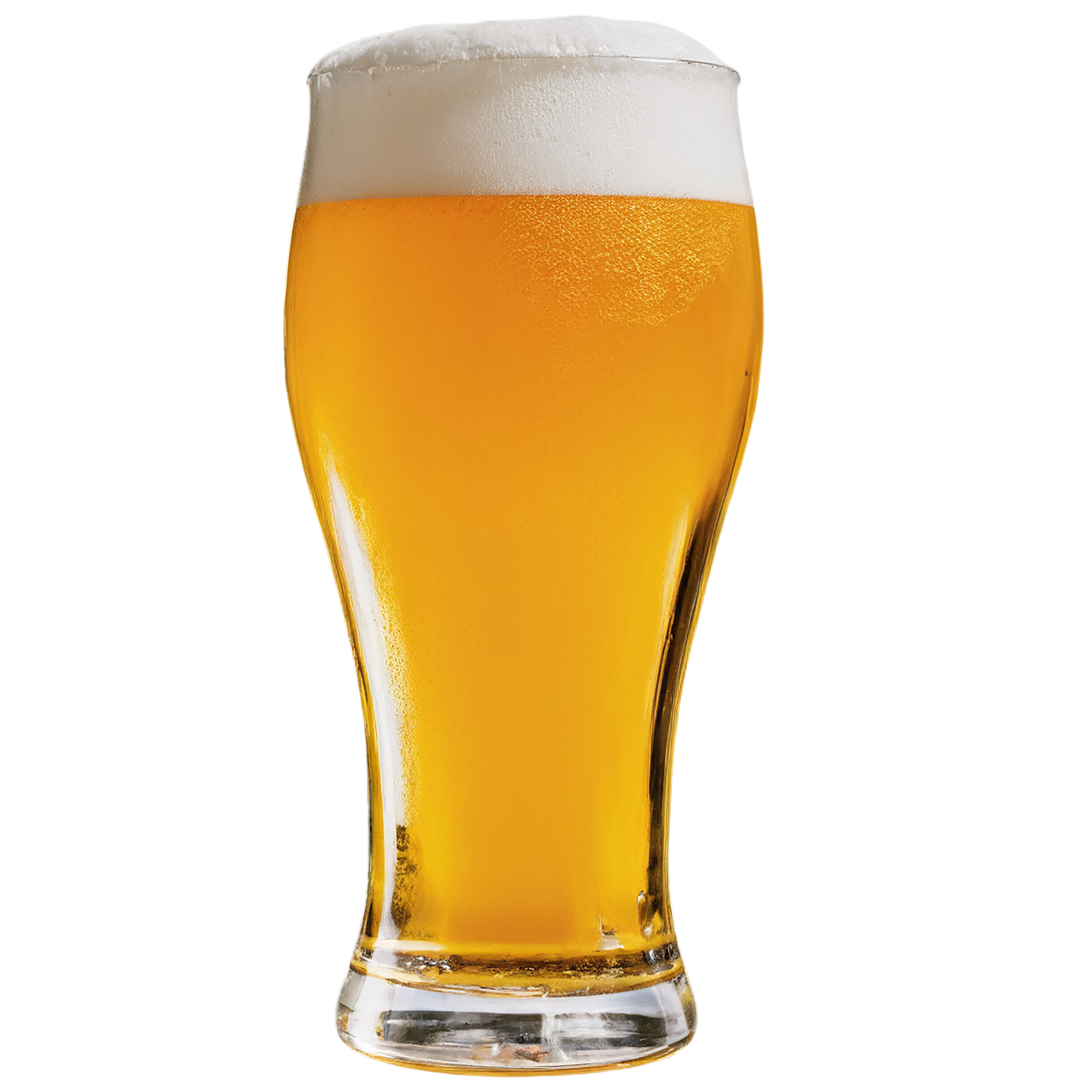 A glass of beer isolated on transparent background #1969