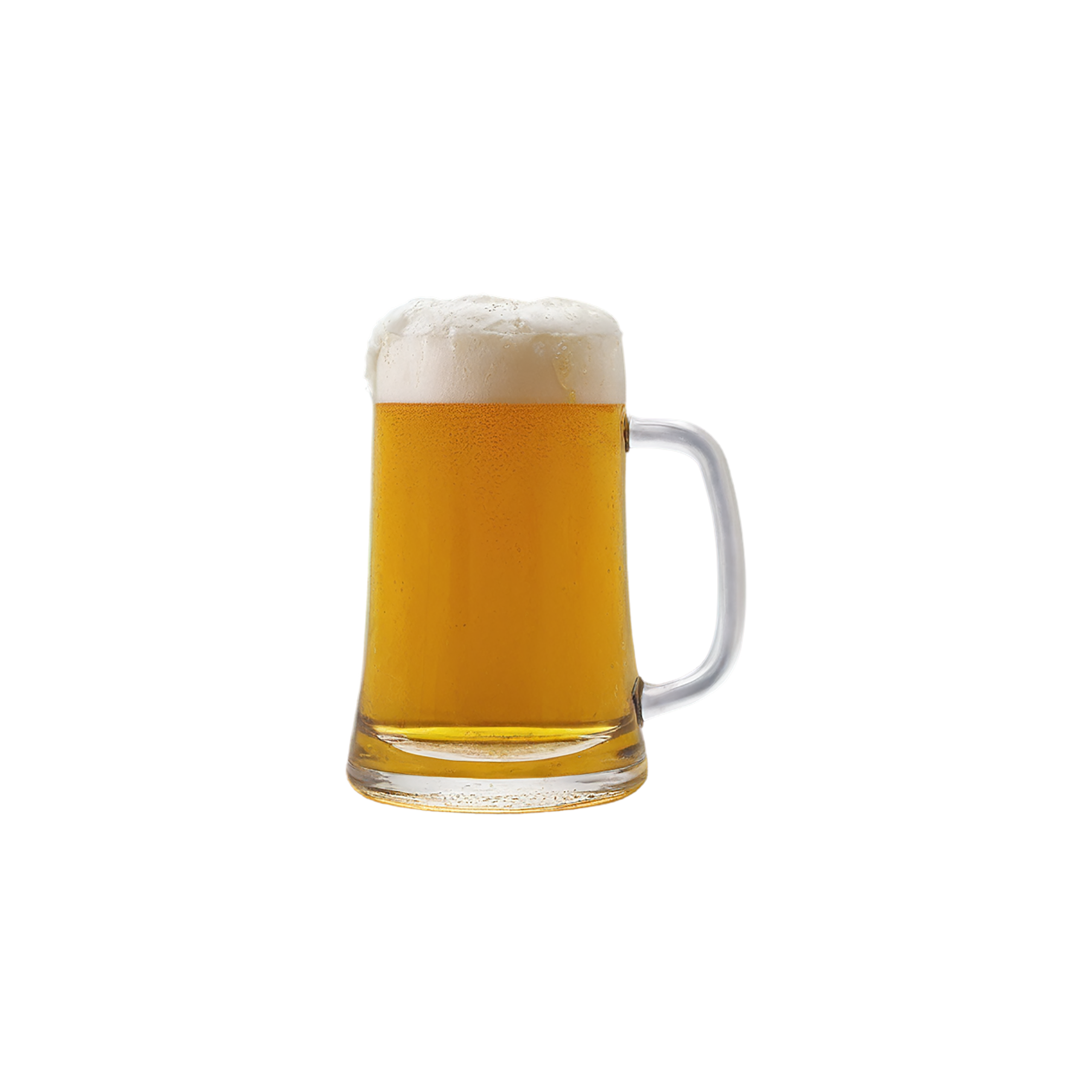 A glass of beer isolated on transparent background #1970