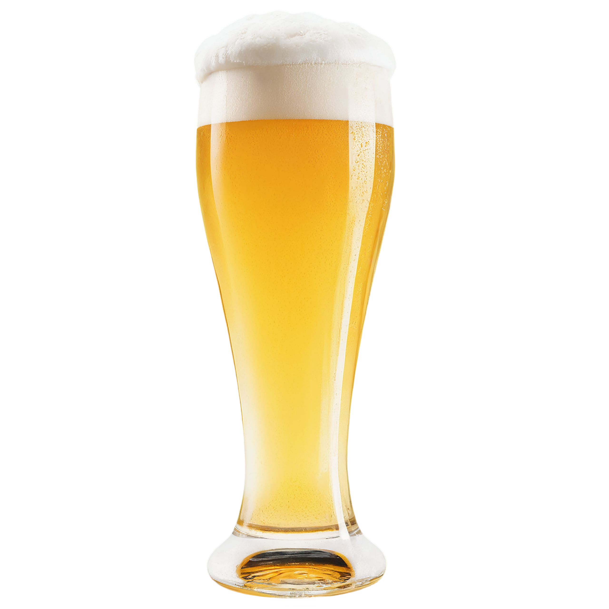 A glass of beer isolated on transparent background #1971