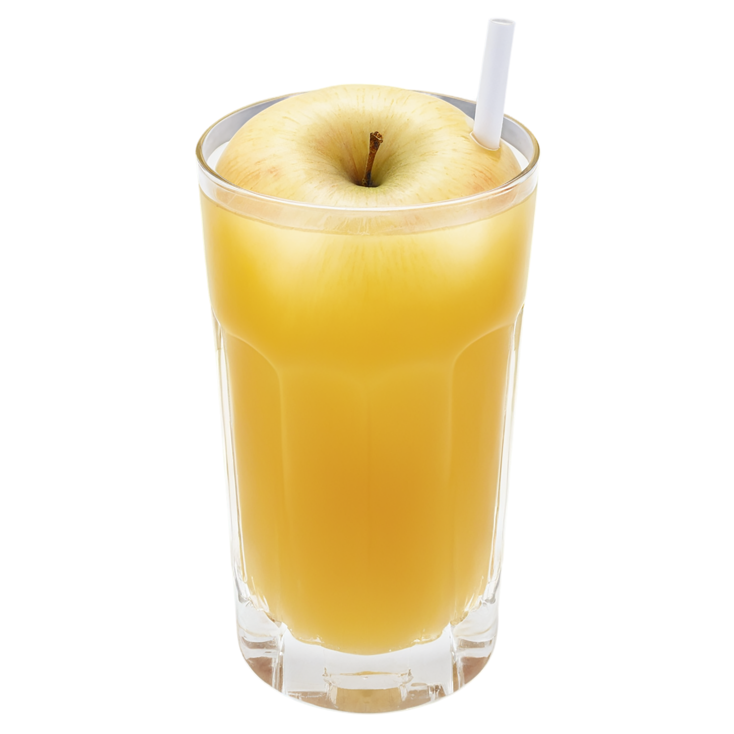 Glass of apple juice isolated on transparent background #1939