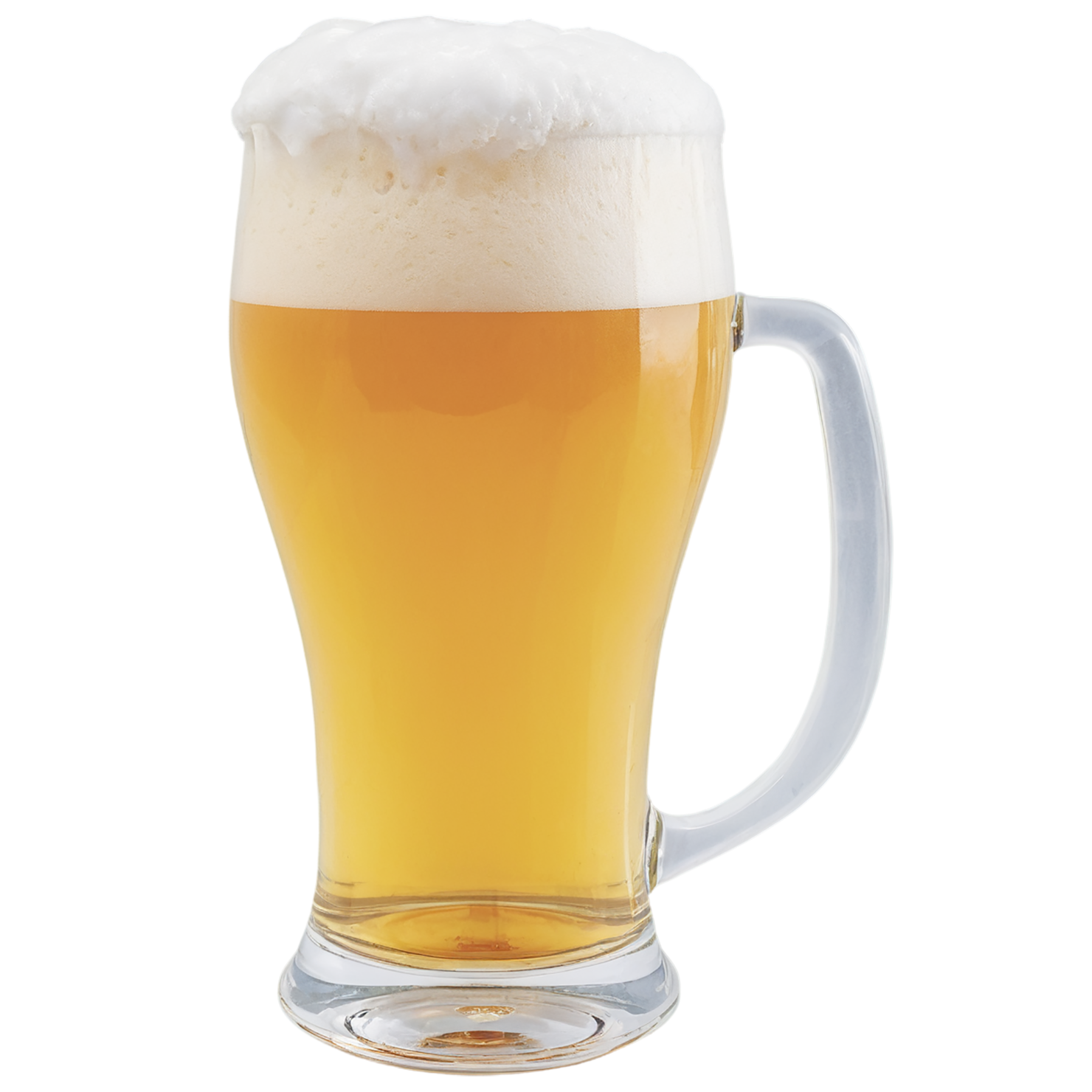 A glass of beer isolated on transparent background #1944