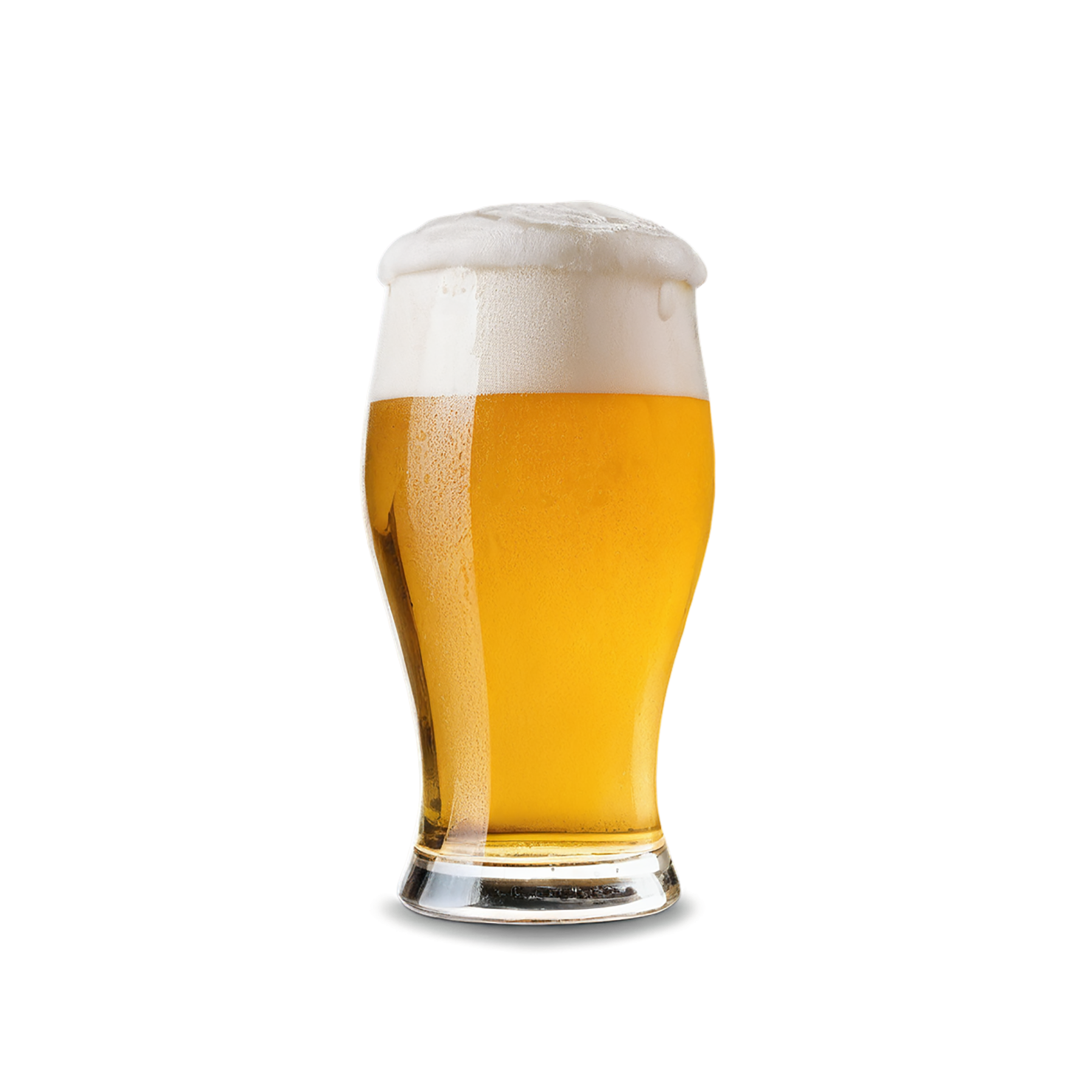 A glass of beer isolated on transparent background #1953