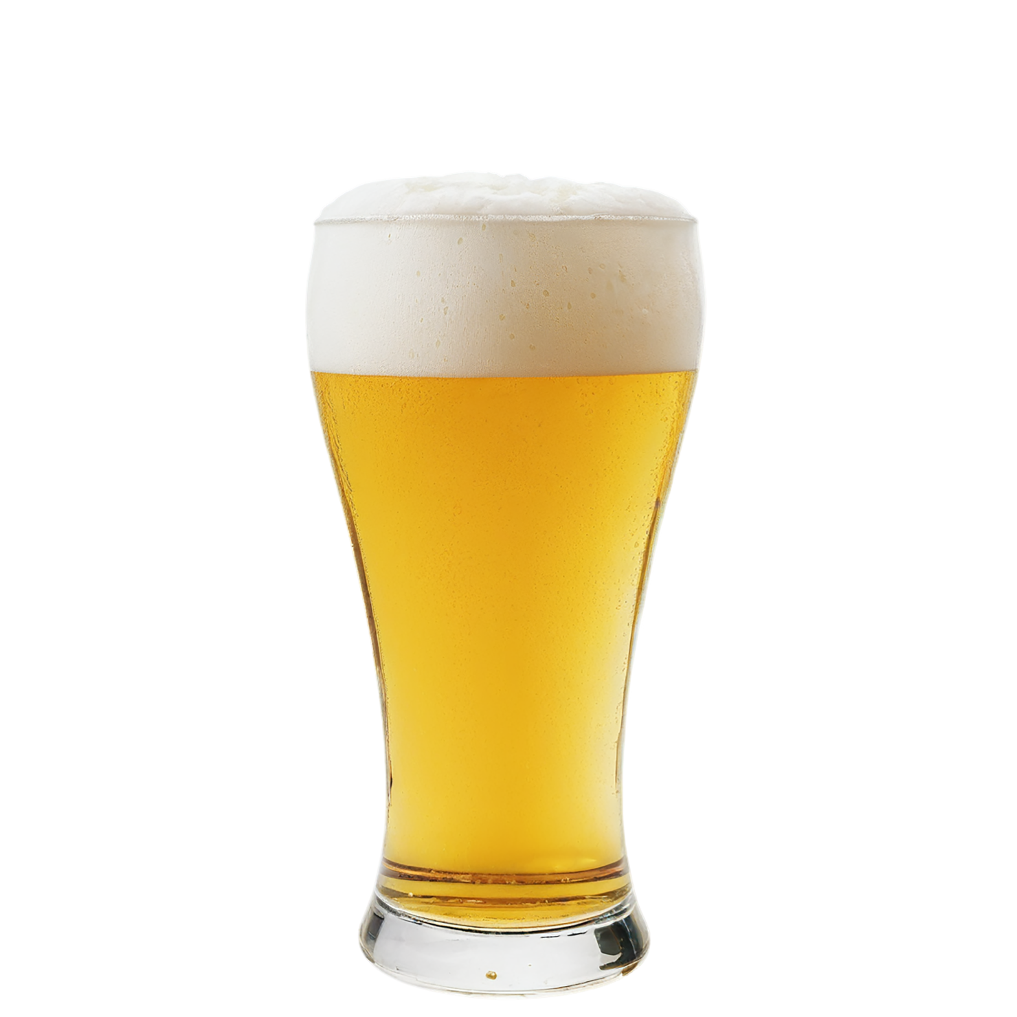 A glass of beer isolated on transparent background #1955