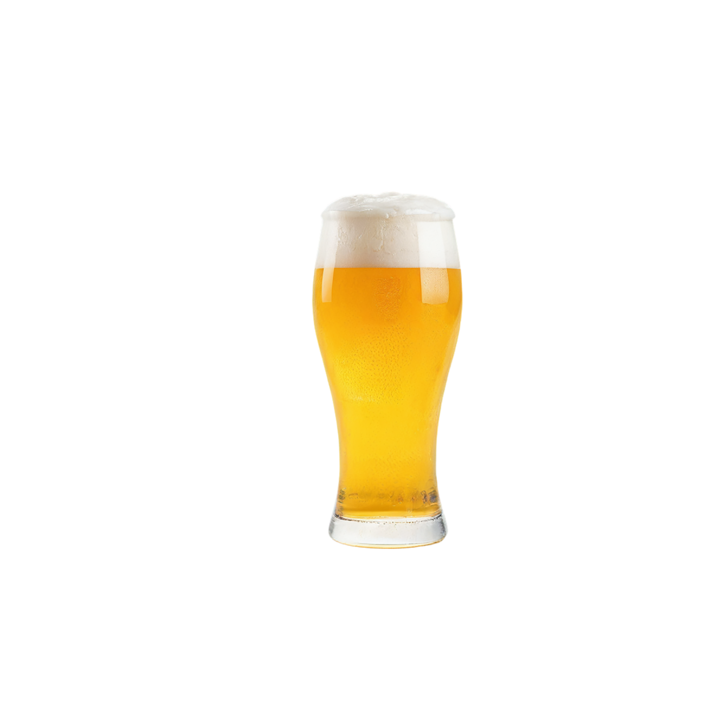 A glass of beer isolated on transparent background #1959