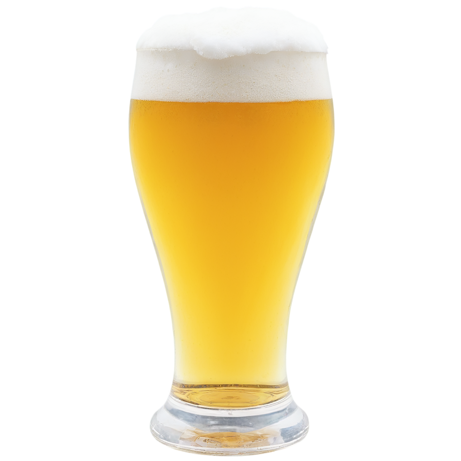 A glass of beer isolated on transparent background #1960