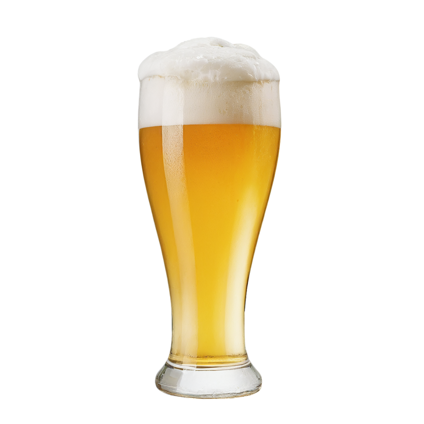 A glass of beer isolated on transparent background #1961
