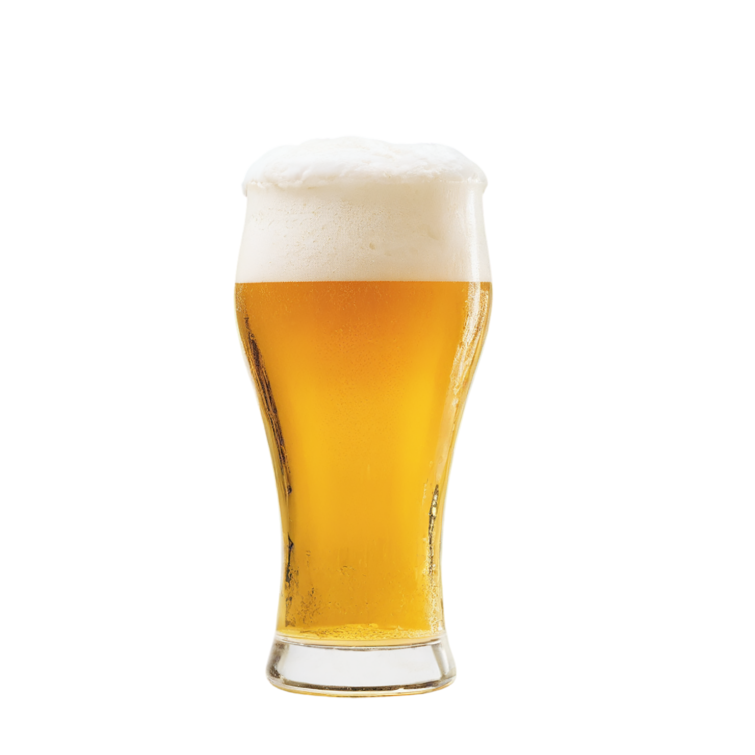 A glass of beer isolated on transparent background #1962
