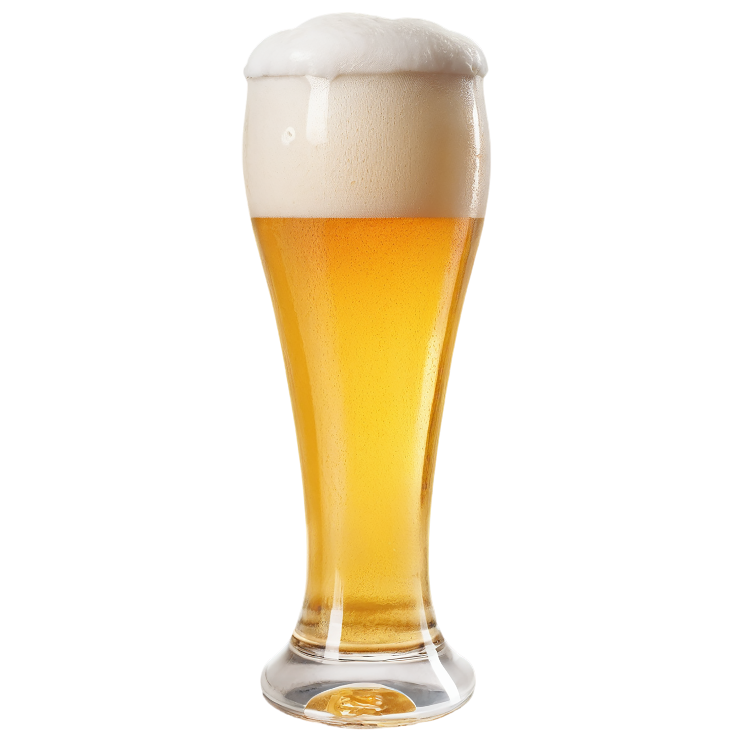 A glass of beer isolated on transparent background #1966