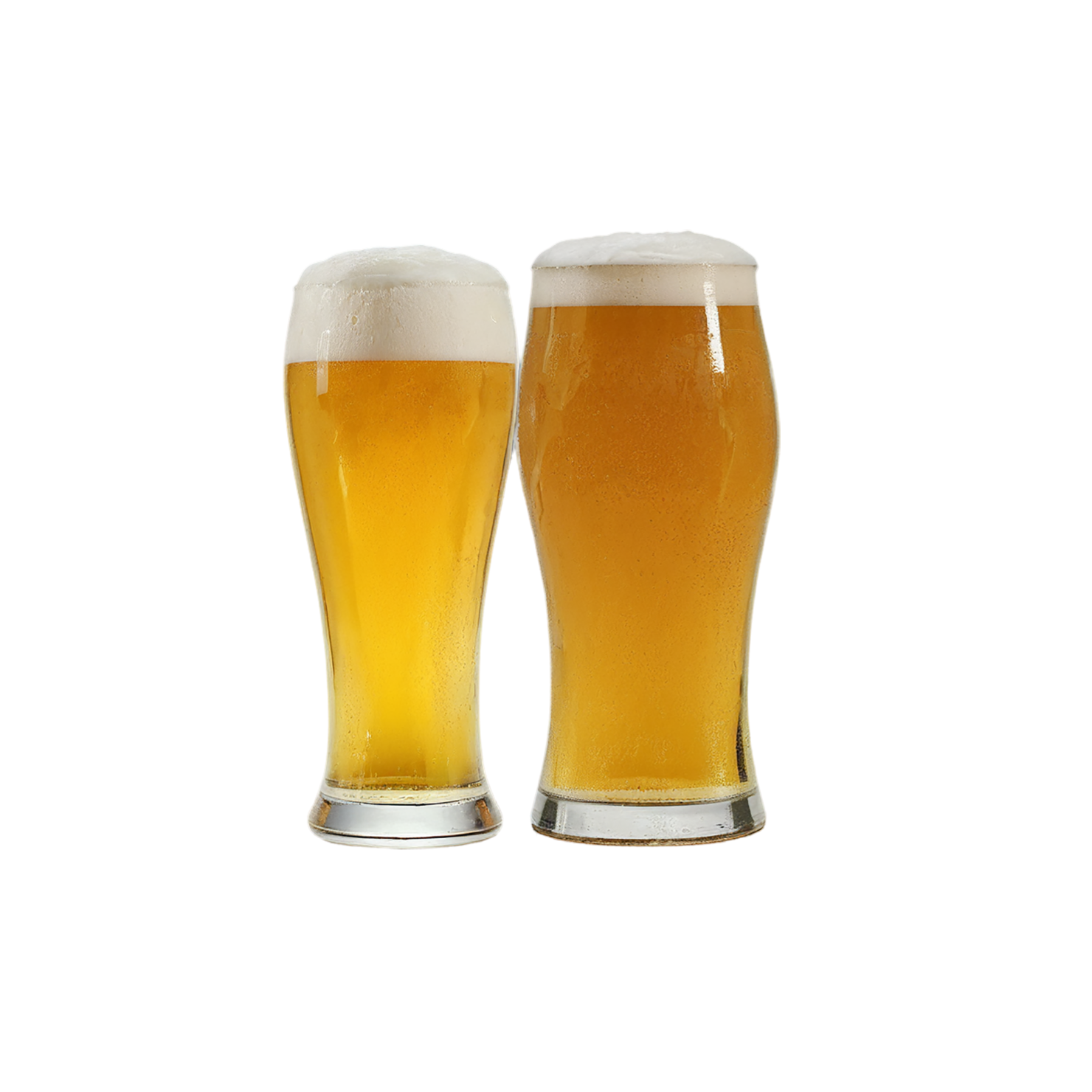 A glass of beer isolated on transparent background #1967