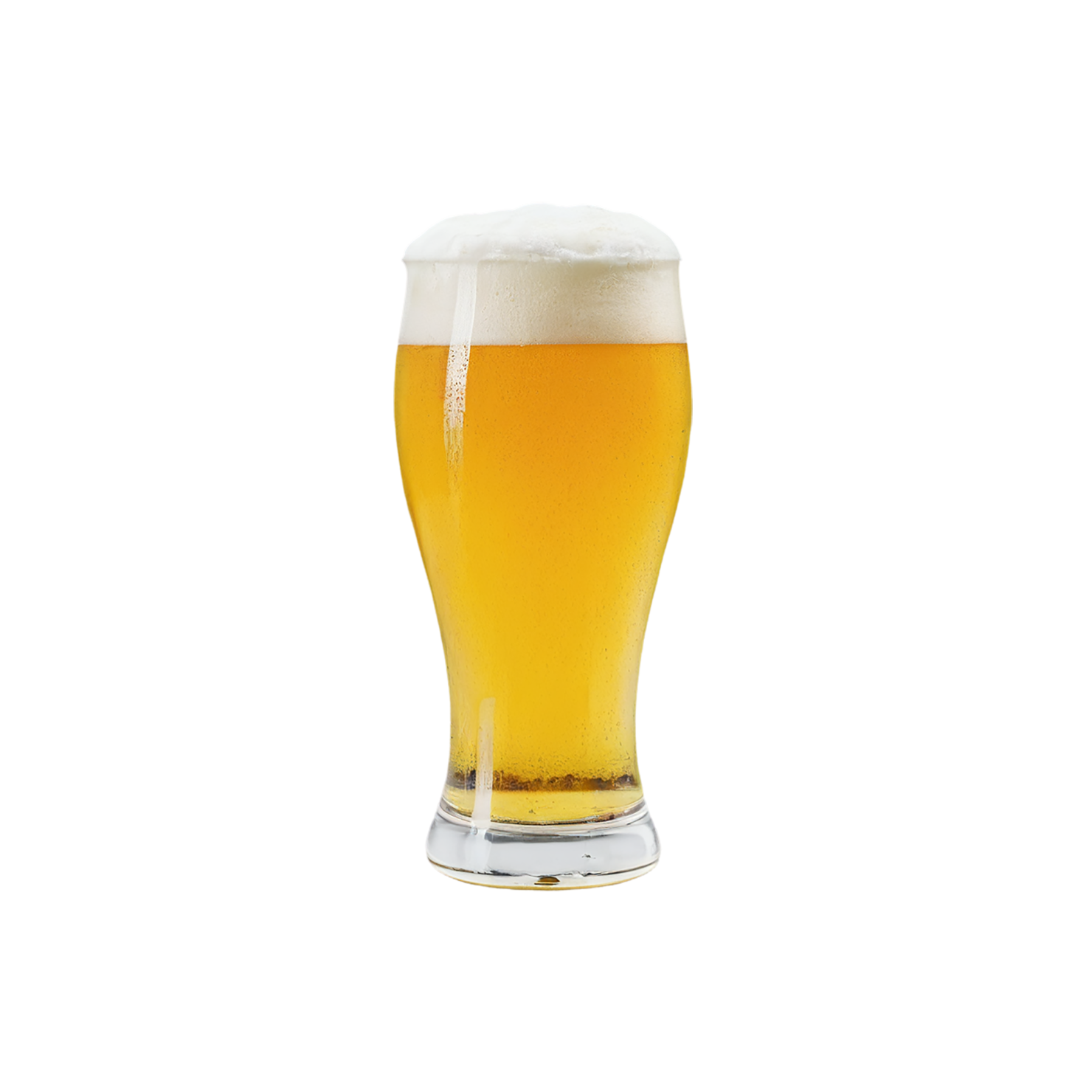 A glass of beer isolated on transparent background #1968