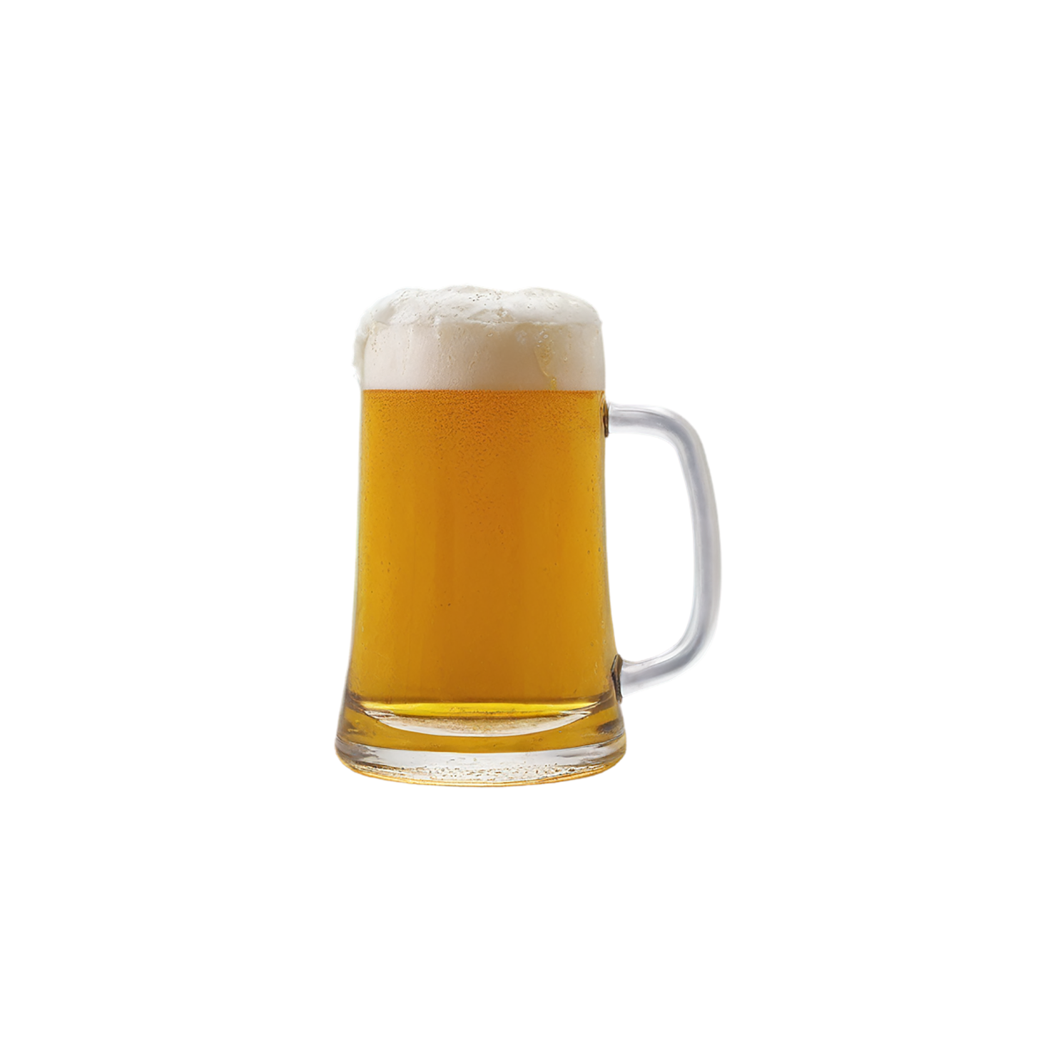 A glass of beer isolated on transparent background #1970
