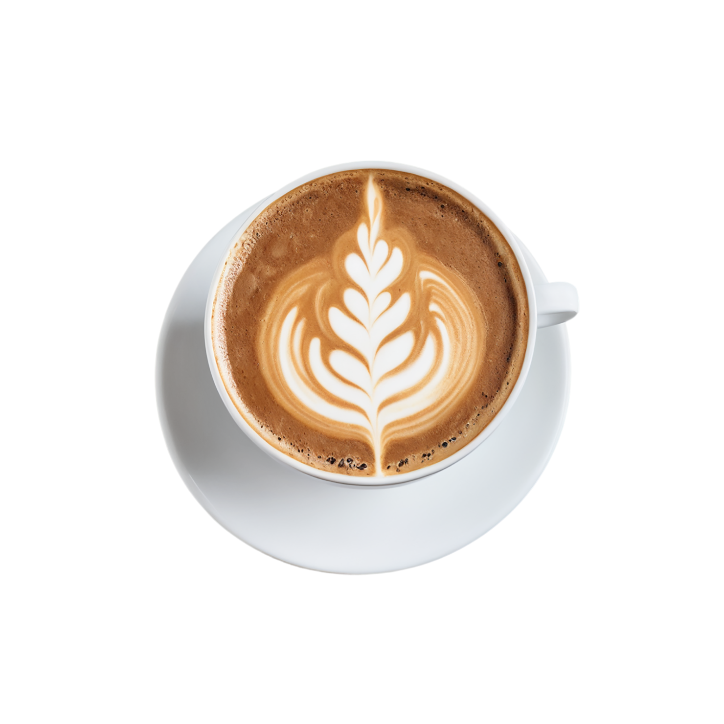 Caffettino cup isolated on transparent background #1972
