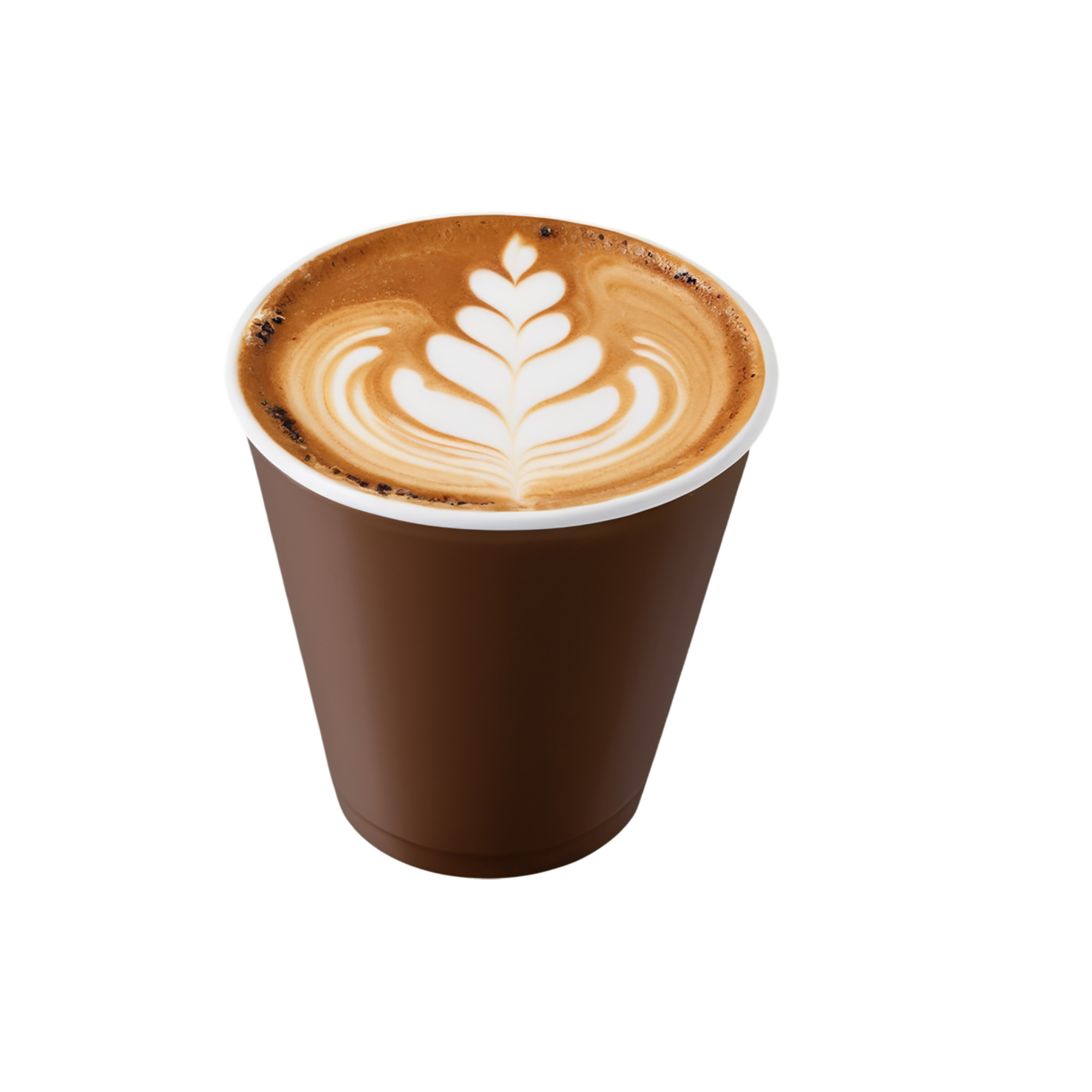 Caffettino cup isolated on transparent background #1976