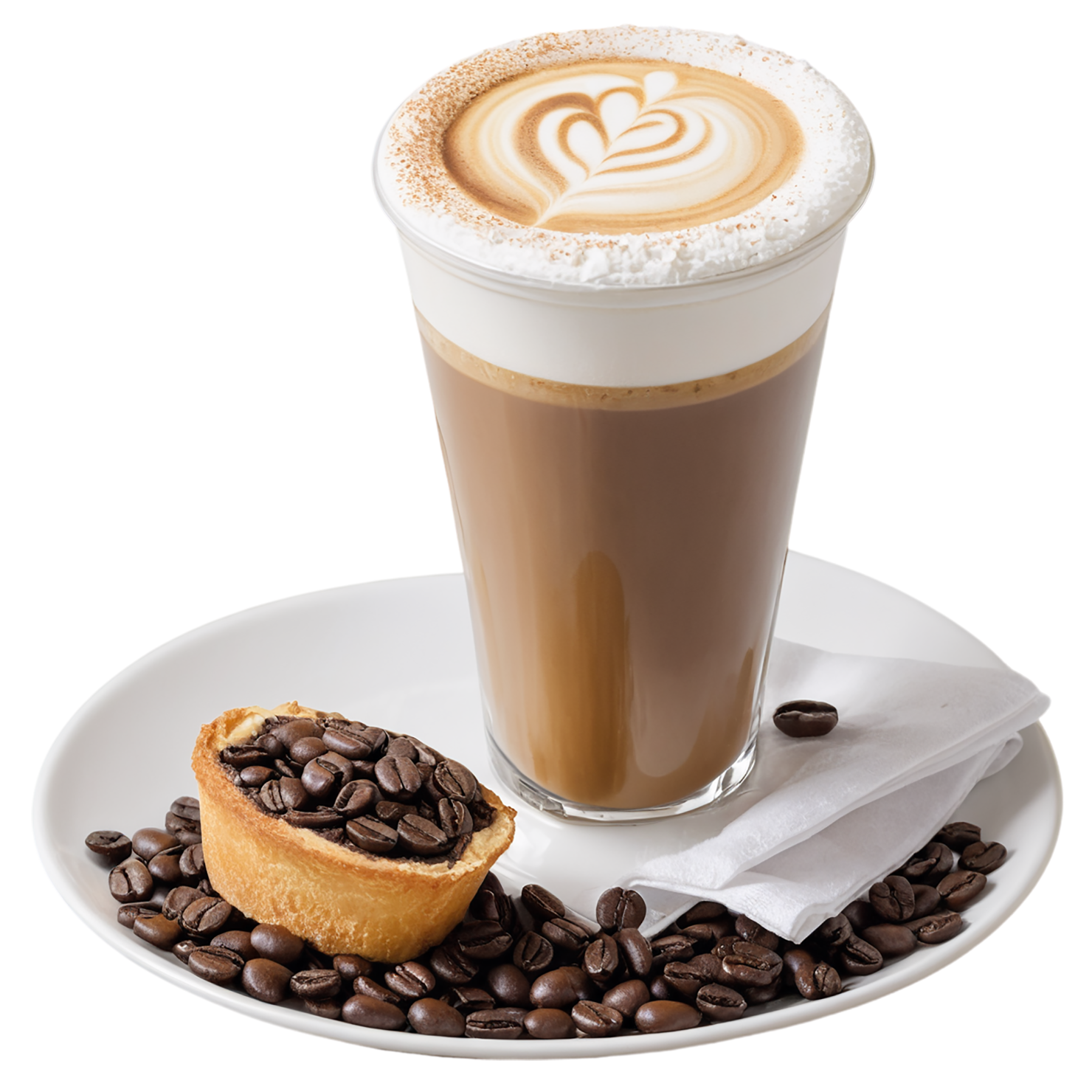 Caffettino cup isolated on transparent background #1977