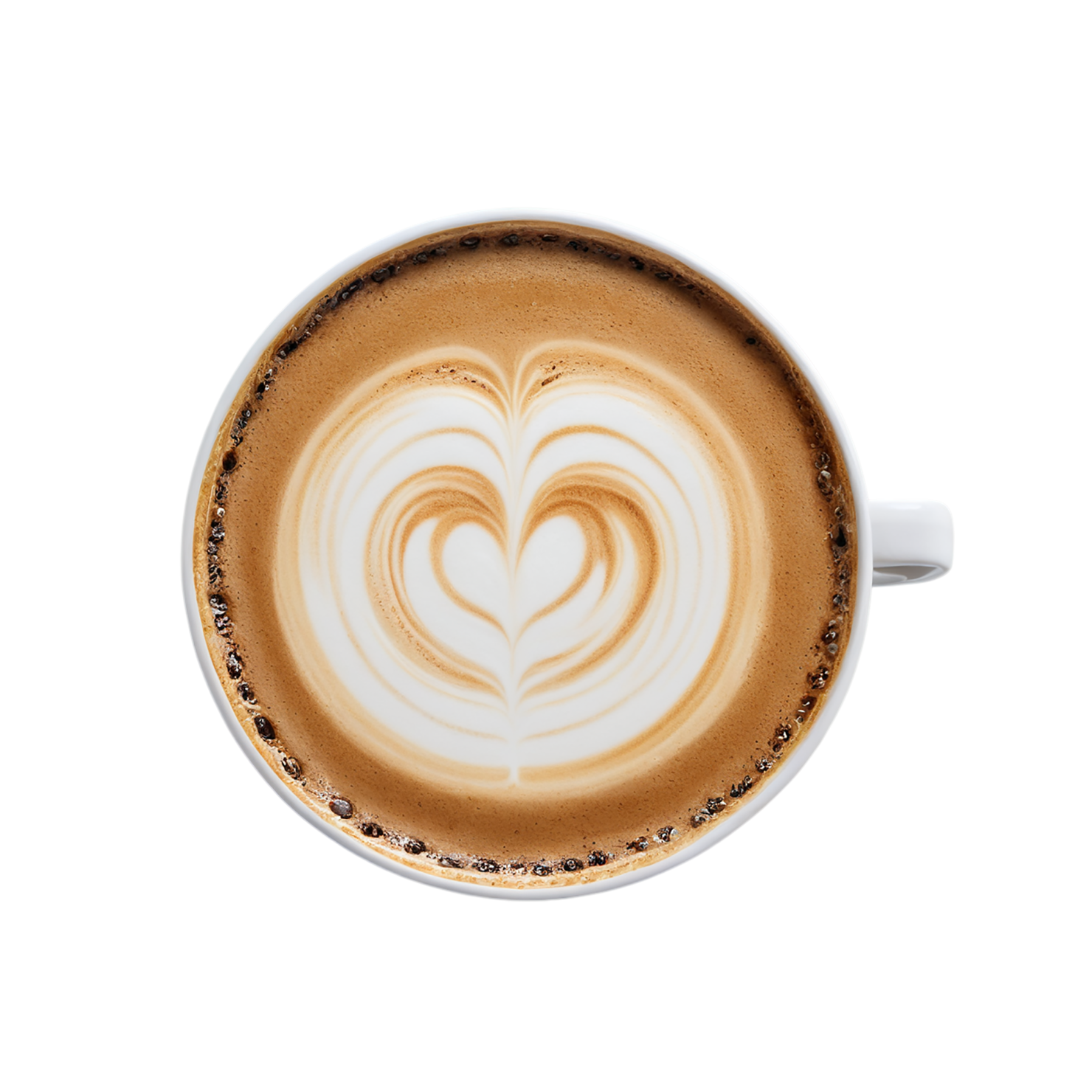 Caffettino cup isolated on transparent background #1979