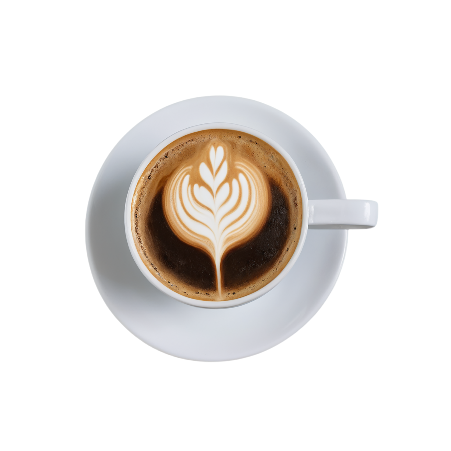 Caffettino cup isolated on transparent background #1981