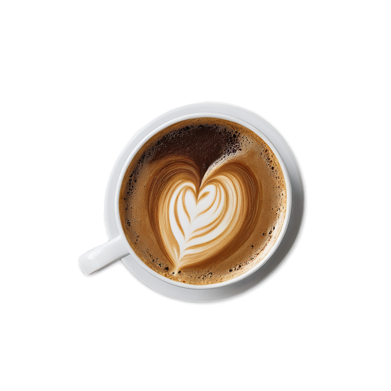 Caffettino cup isolated on transparent background #1988