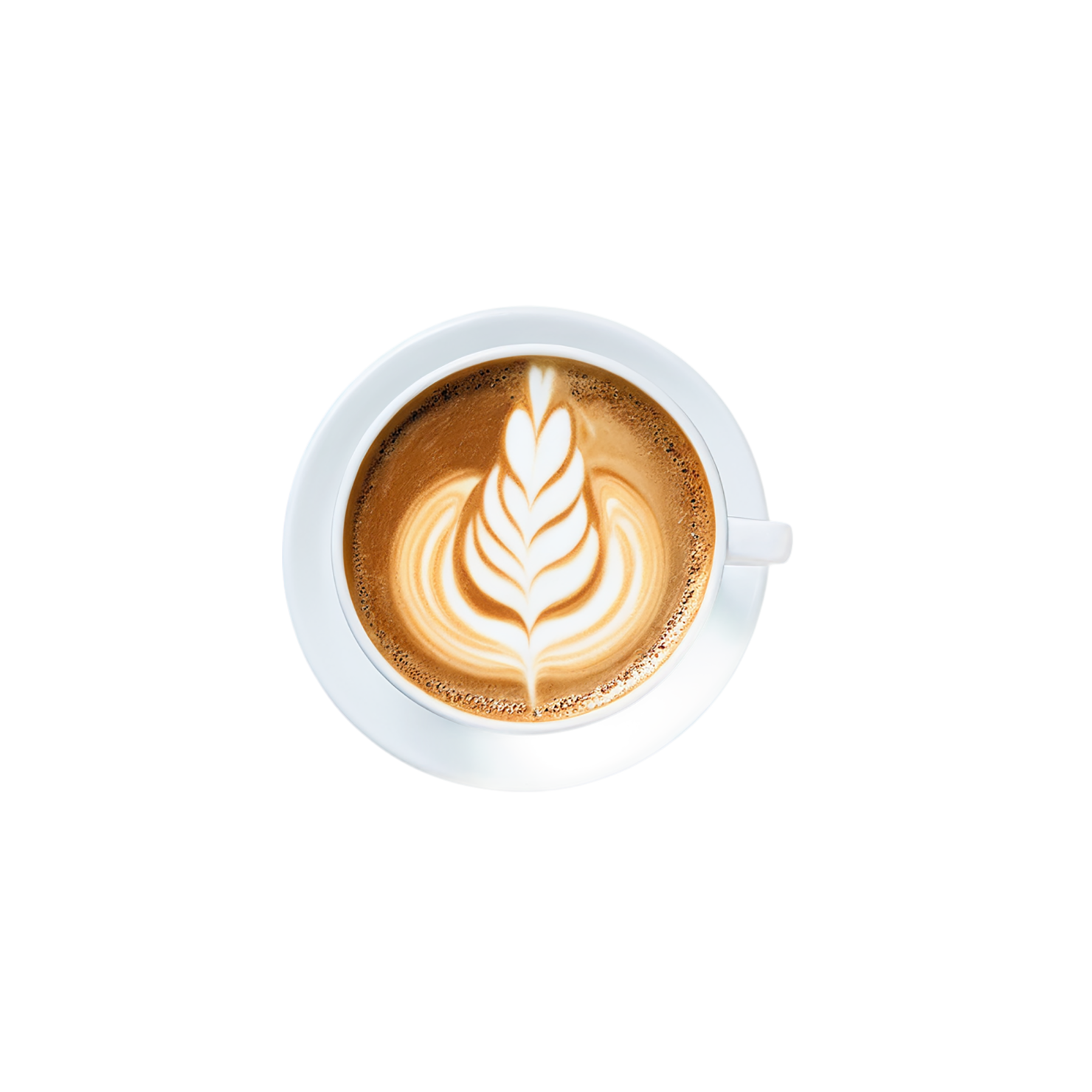 Caffettino cup isolated on transparent background #1990