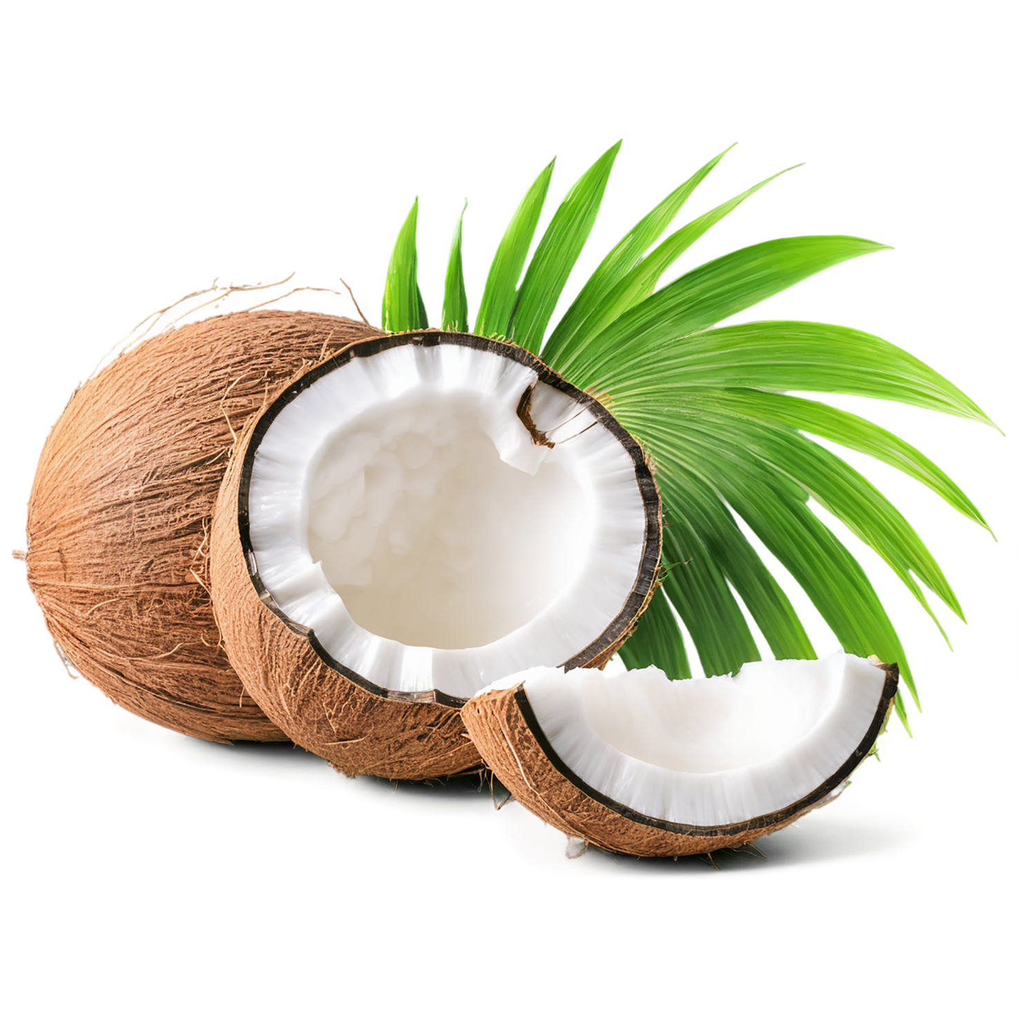 Coconut isolated on transparent background #2027