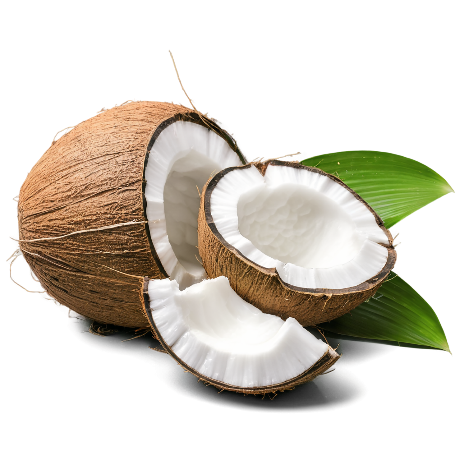 Coconut isolated on transparent background #2032