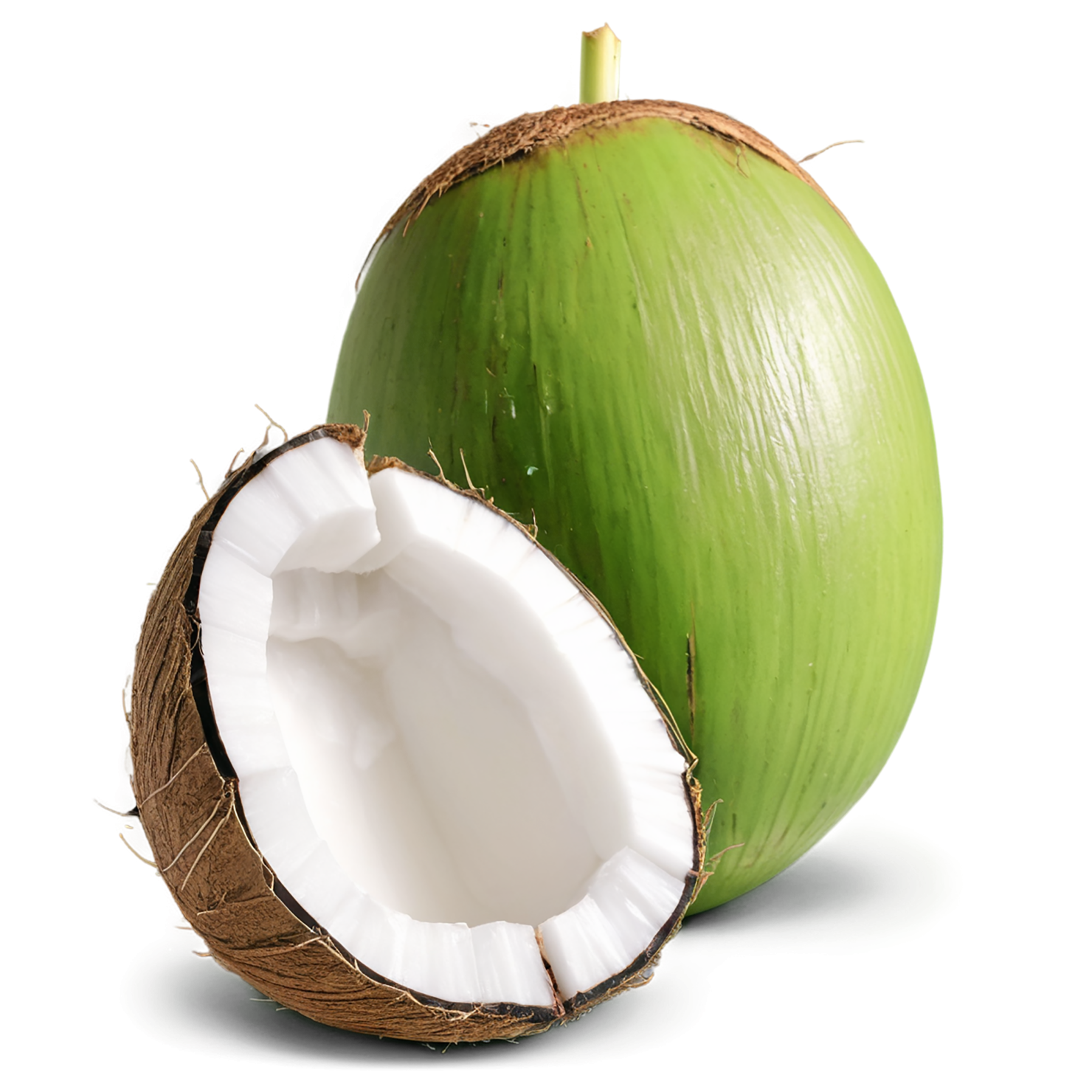 Coconut isolated on transparent background #2033