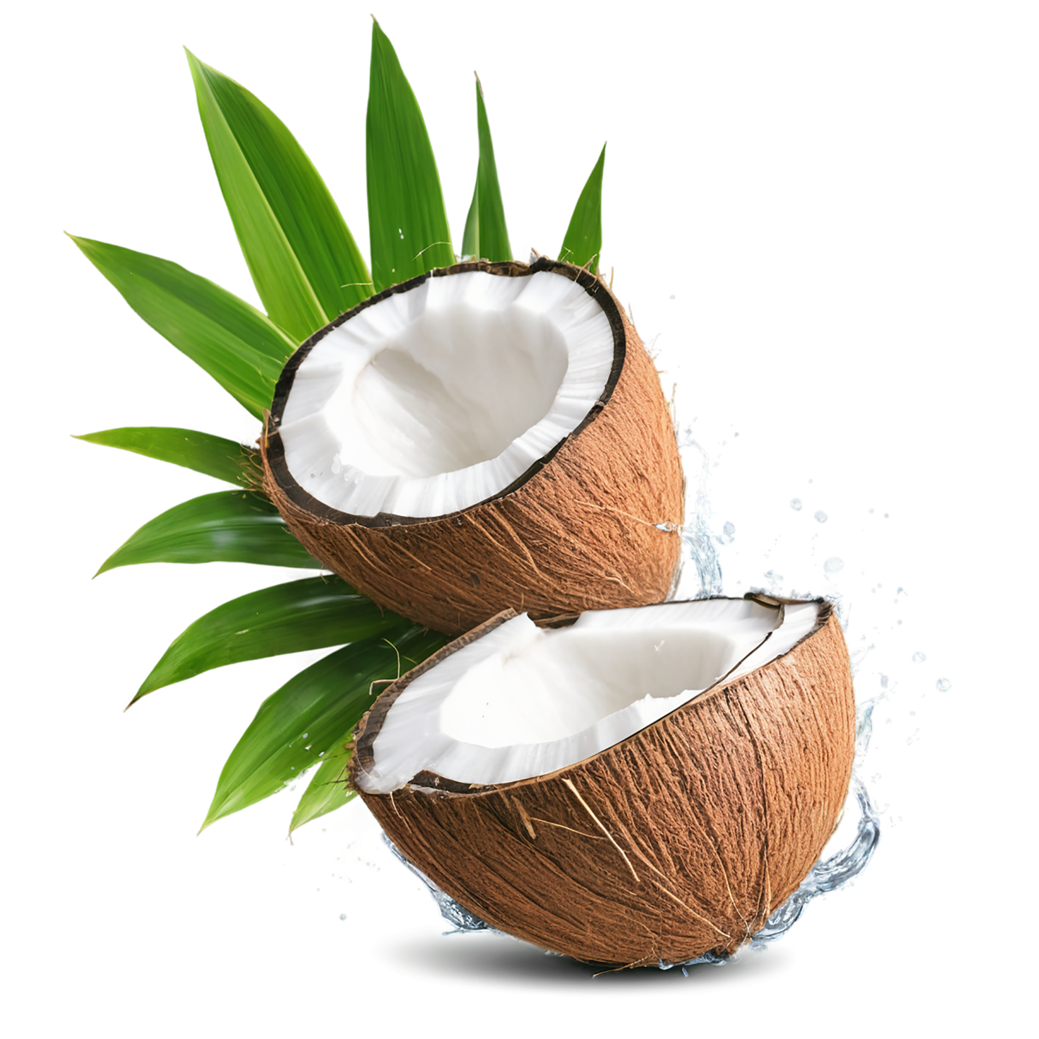 Coconut isolated on transparent background #2034